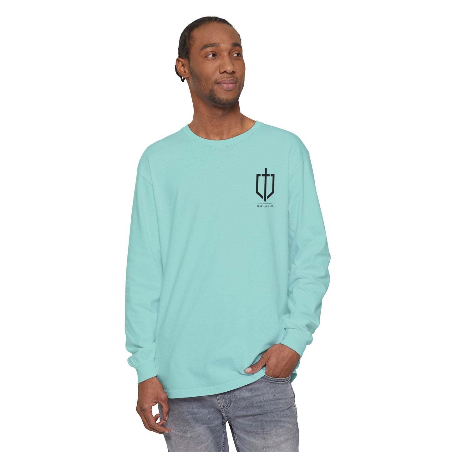 EPHESIANS 6:11 LONG-SLEEVE SHIRT