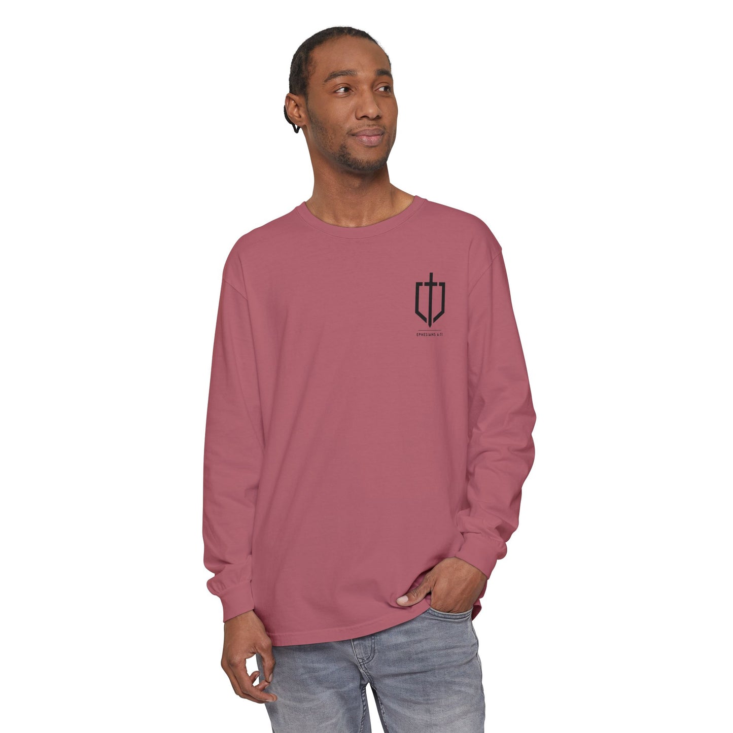 EPHESIANS 6:11 LONG-SLEEVE SHIRT
