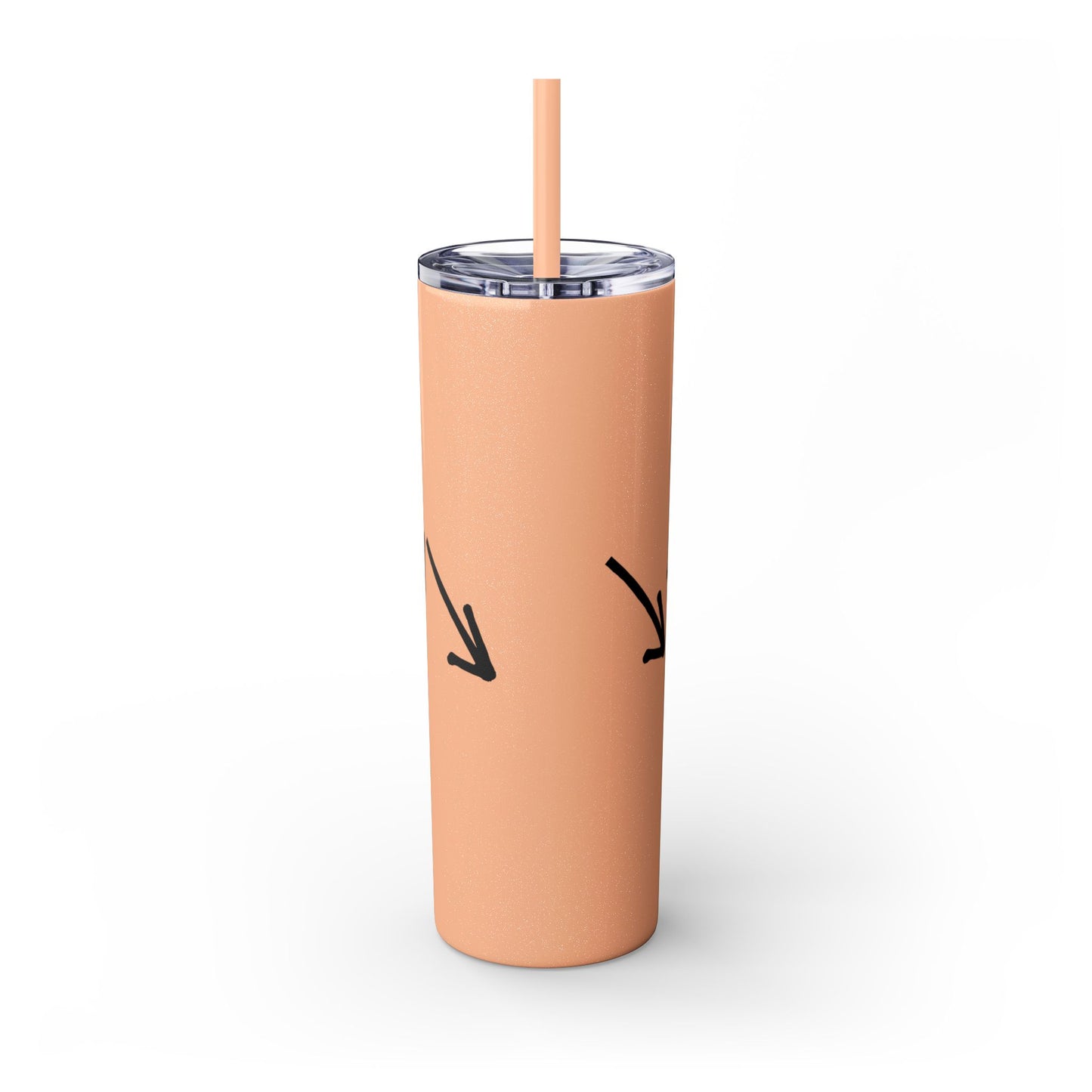 THE GOSPEL SKINNY TUMBLER WITH STRAW, 20oz