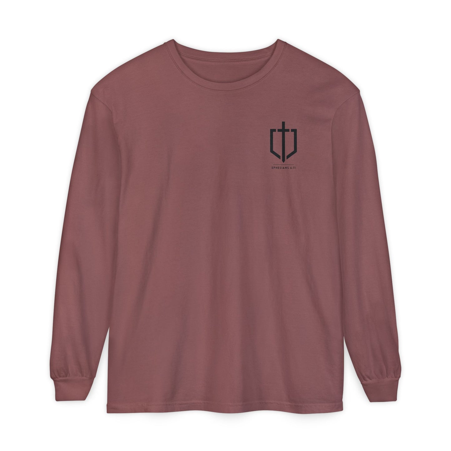 EPHESIANS 6:11 LONG-SLEEVE SHIRT
