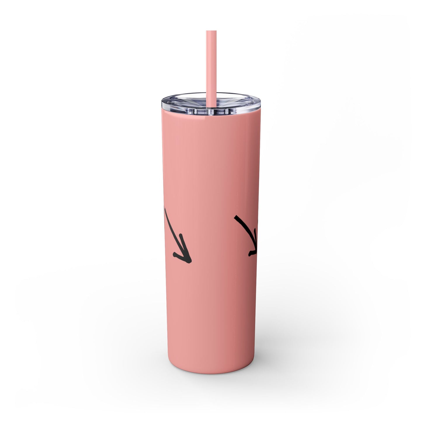 THE GOSPEL SKINNY TUMBLER WITH STRAW, 20oz