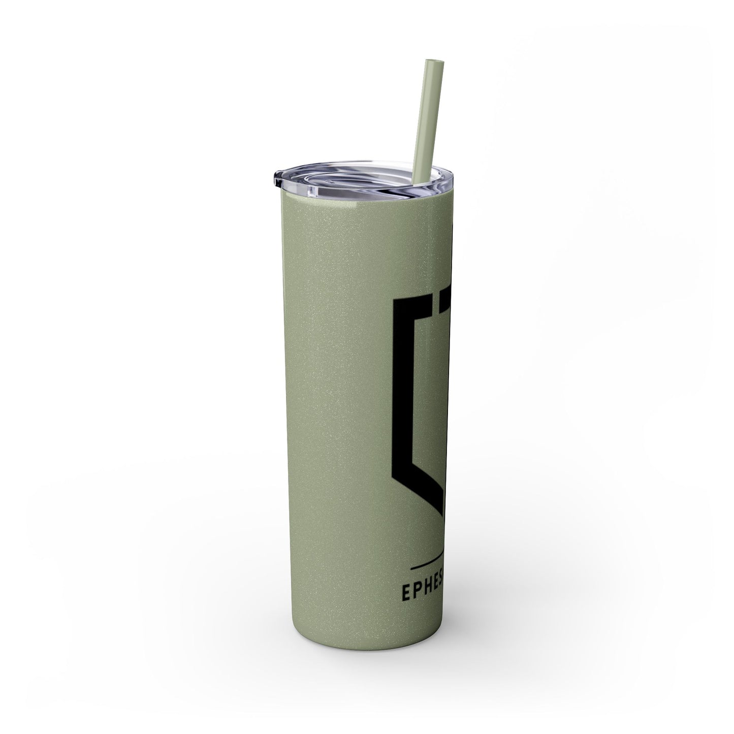 EPHESIANS 6:11 SKINNY TUMBLER WITH STRAW, 20oz