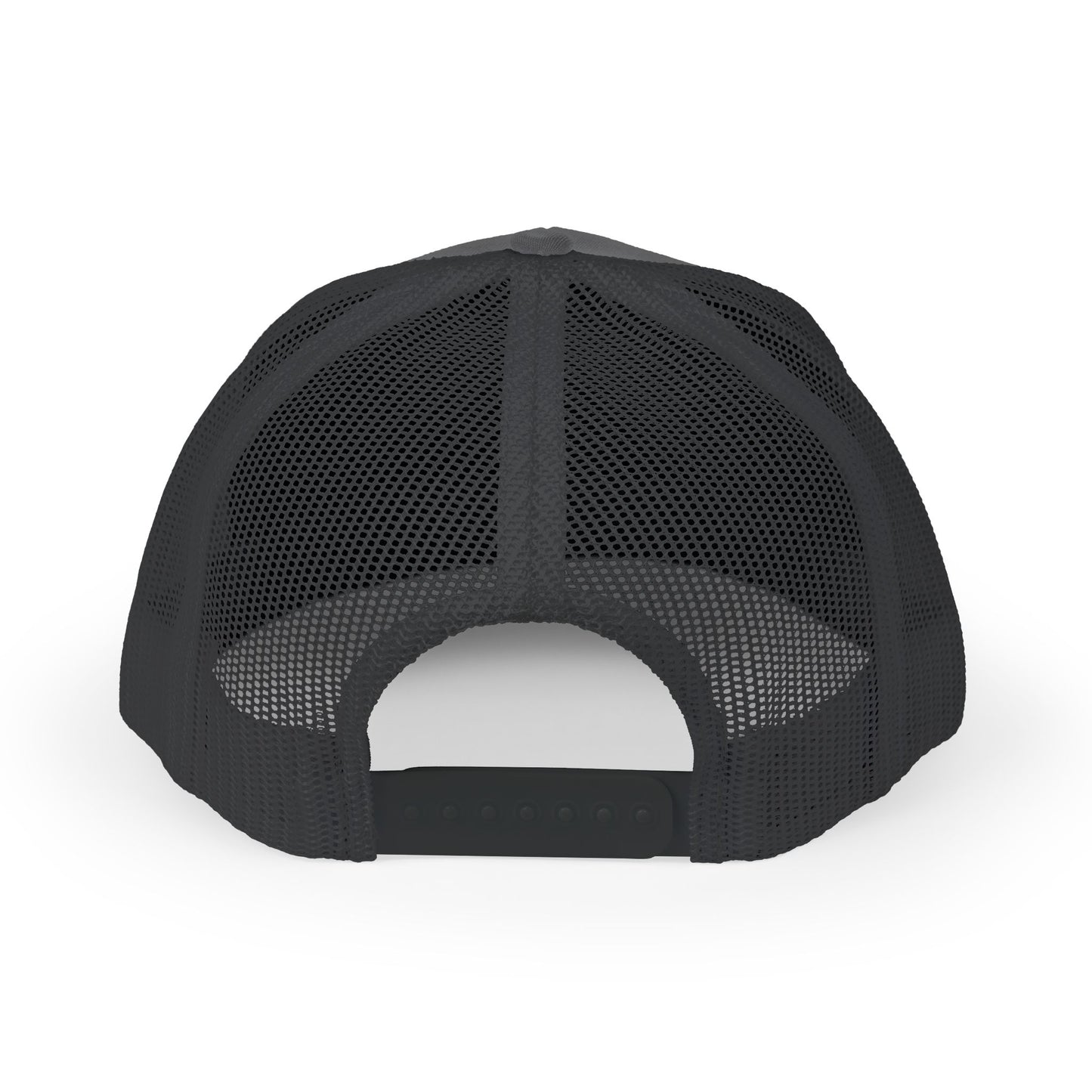 LOVE NEVER FAILS TRUCKER HAT