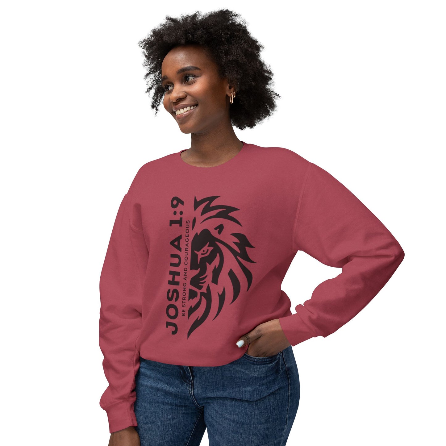 JOSHUA 1:9 CREWNECK