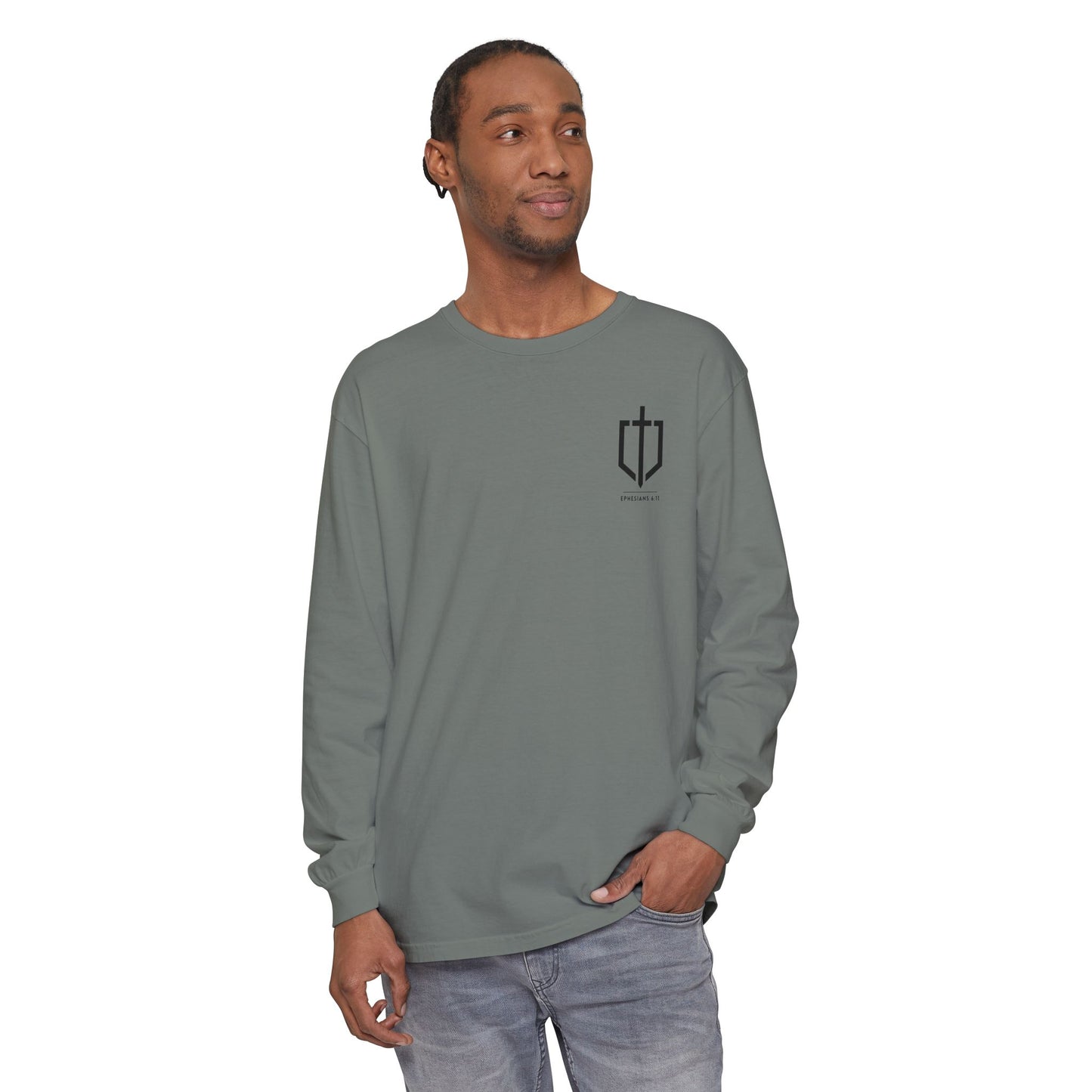 EPHESIANS 6:11 LONG-SLEEVE SHIRT