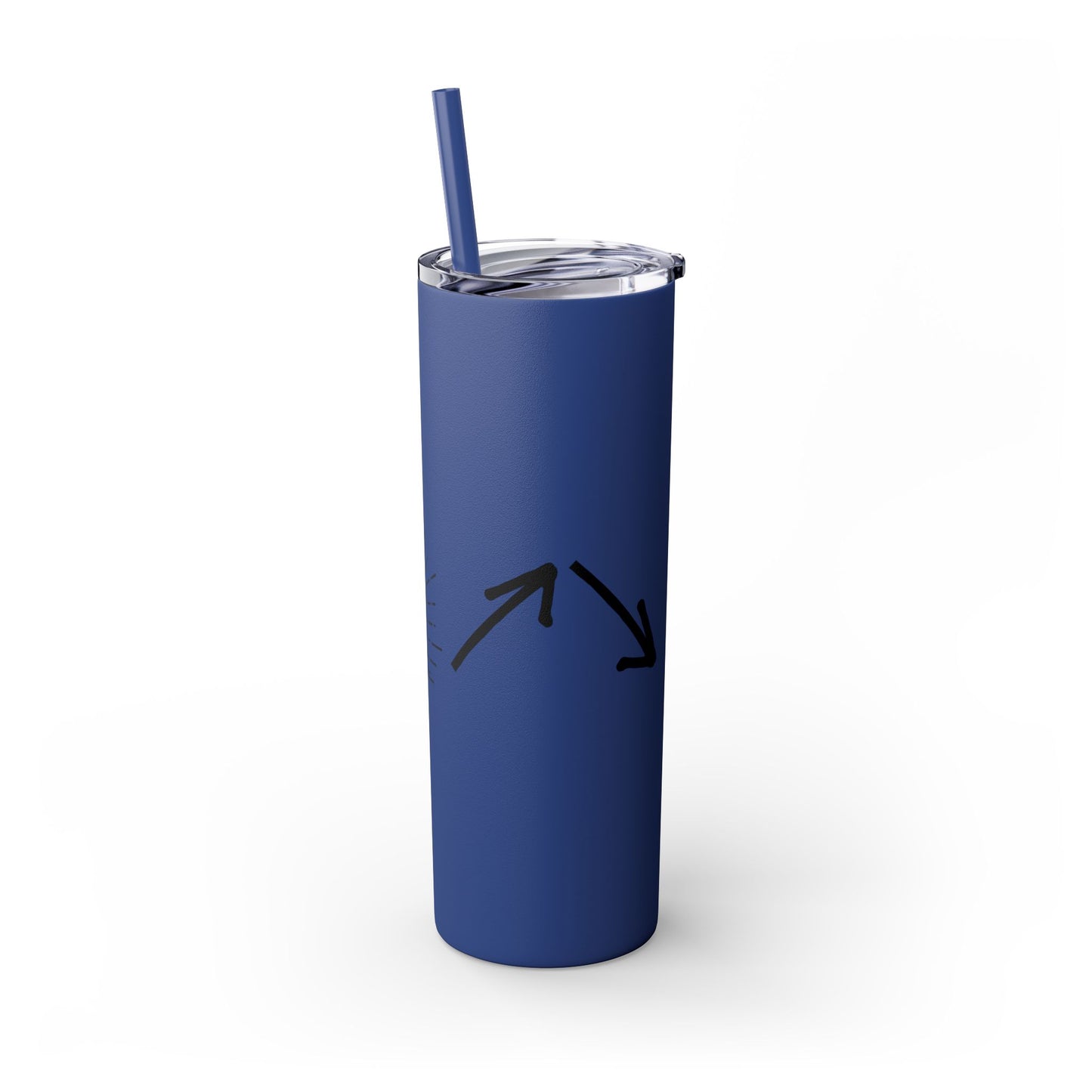 THE GOSPEL SKINNY TUMBLER WITH STRAW, 20oz