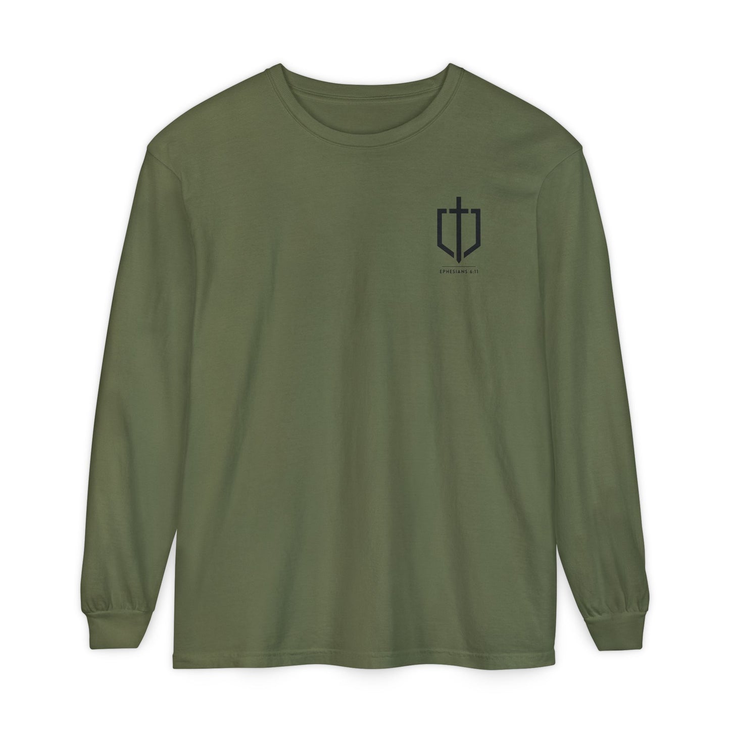 EPHESIANS 6:11 LONG-SLEEVE SHIRT