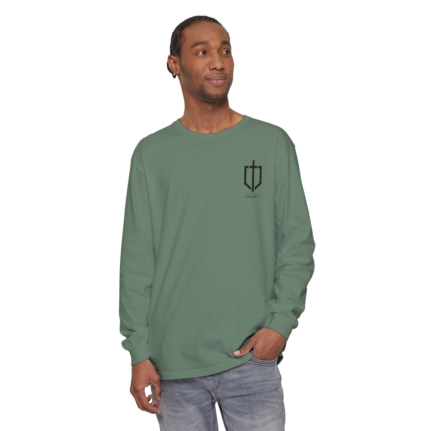 EPHESIANS 6:11 LONG-SLEEVE SHIRT