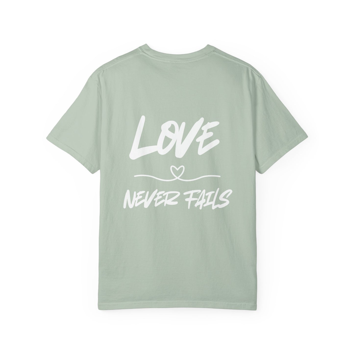 1 CORINTHIANS 13:8 SHIRT