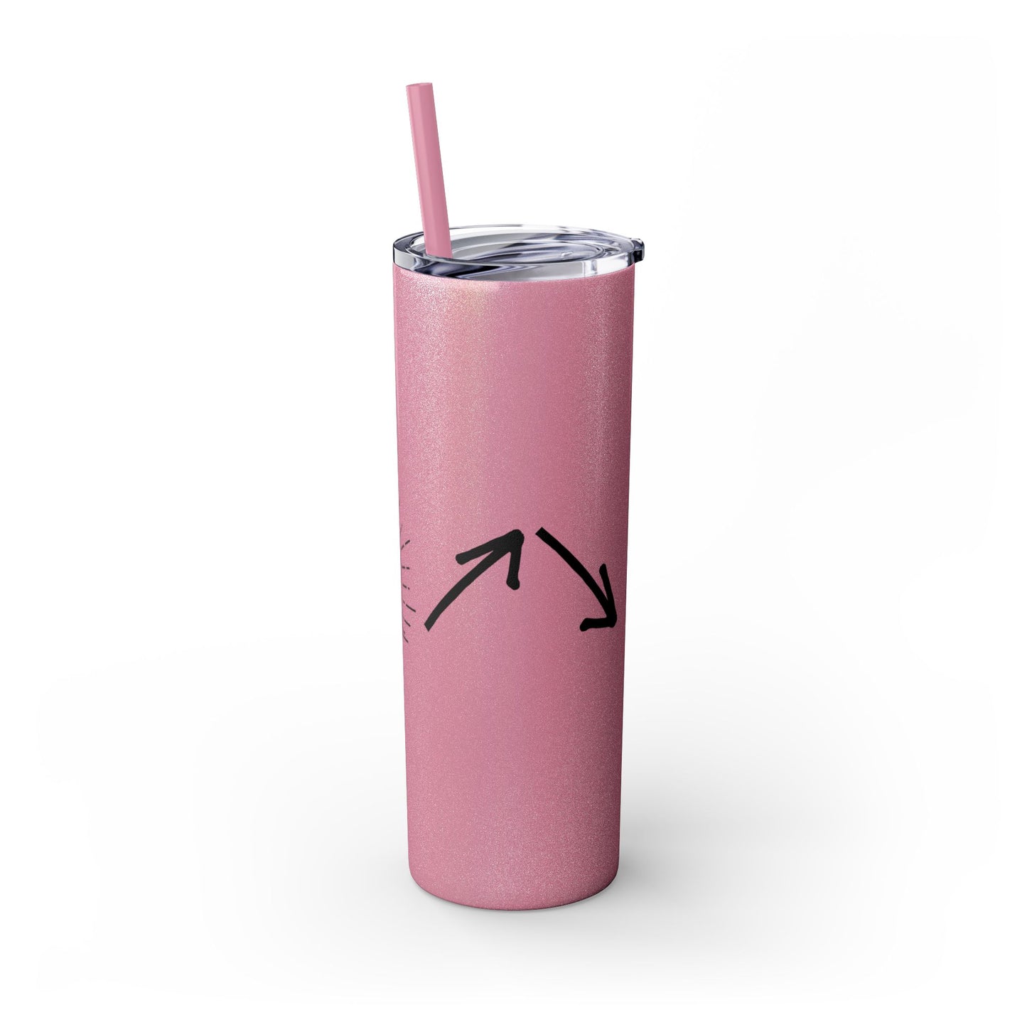 THE GOSPEL SKINNY TUMBLER WITH STRAW, 20oz