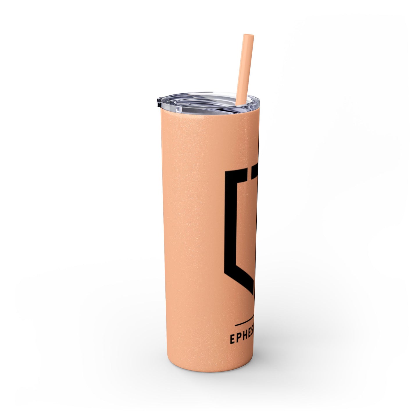 EPHESIANS 6:11 SKINNY TUMBLER WITH STRAW, 20oz