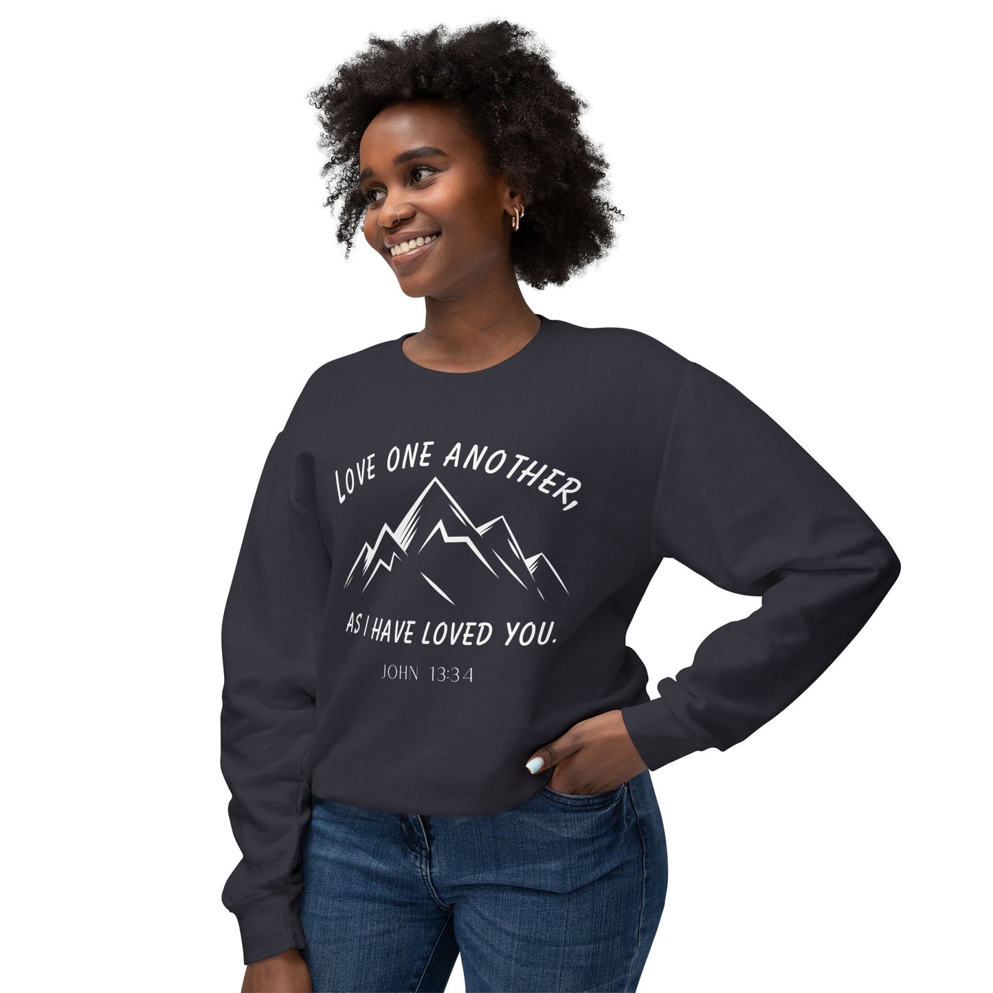 JOHN 13:34 CREWNECK