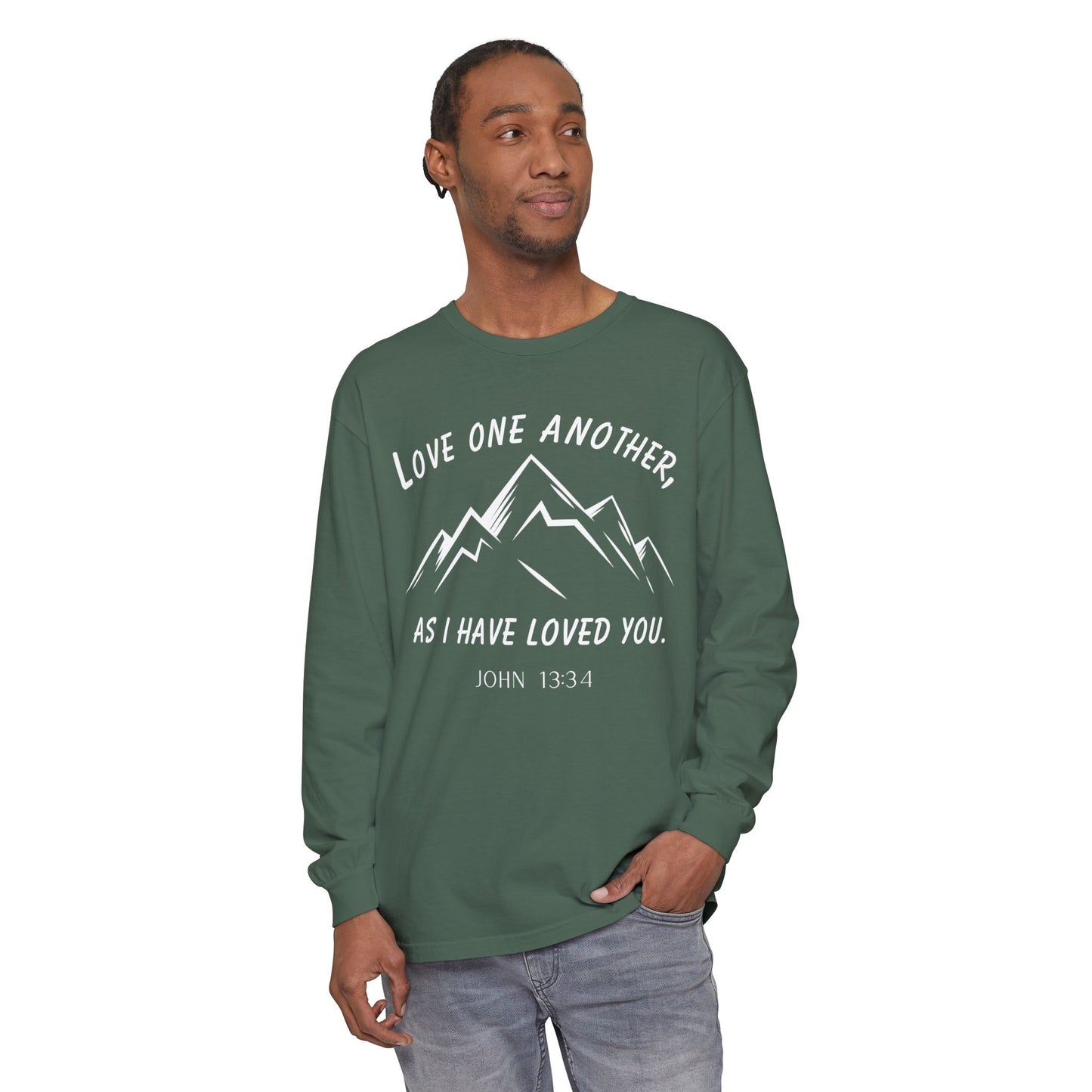 JOHN 13:34 LONG-SLEEVE SHIRT