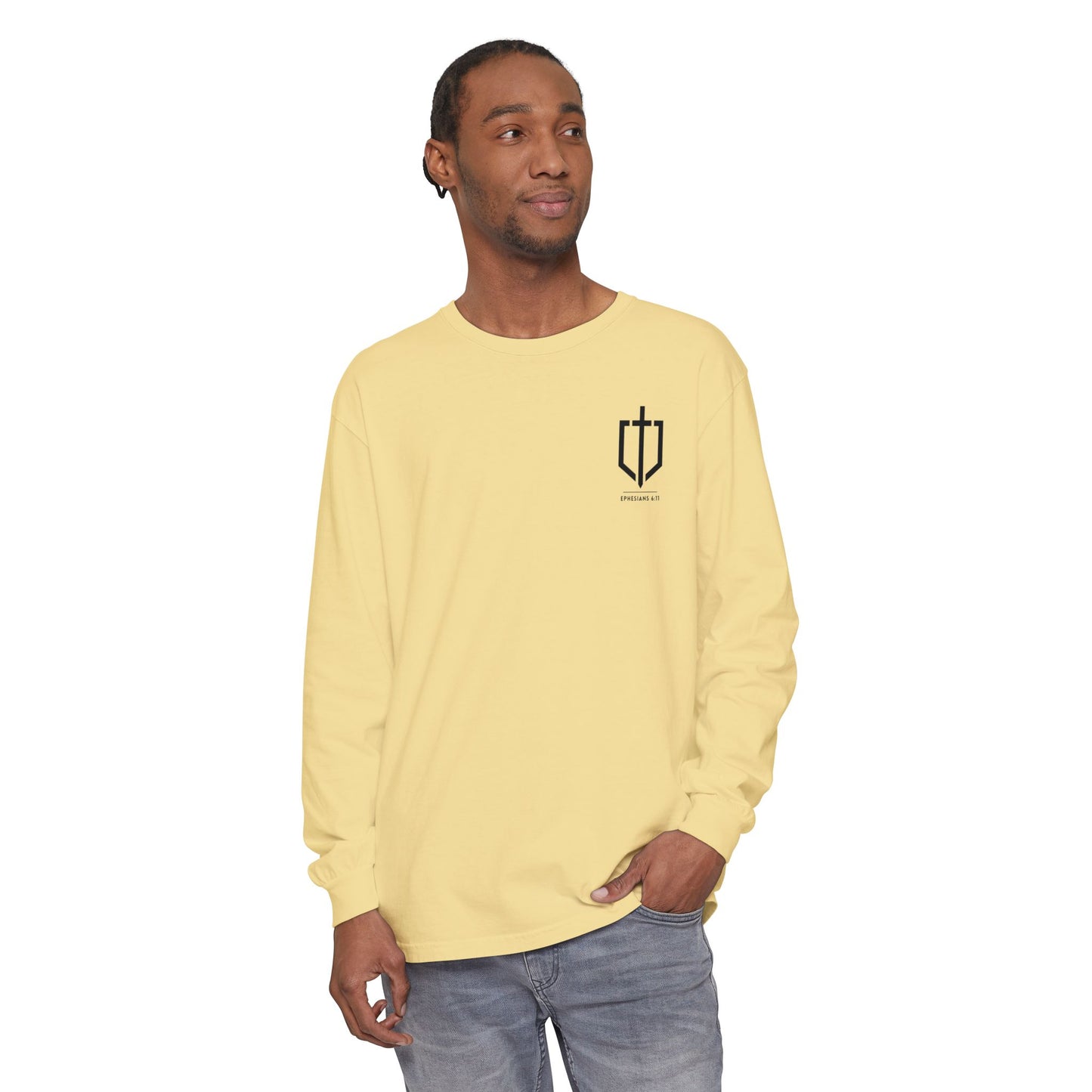EPHESIANS 6:11 LONG-SLEEVE SHIRT