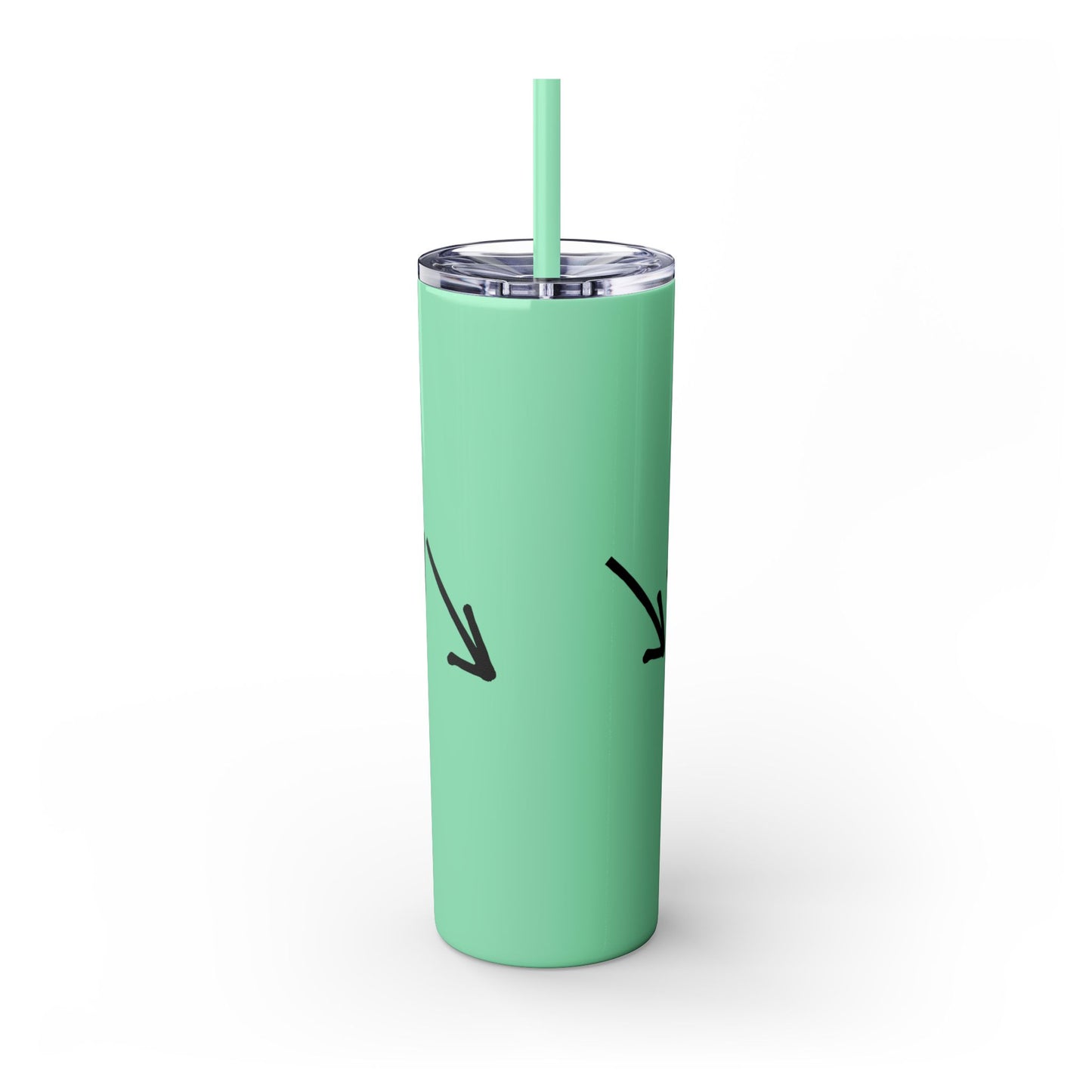 THE GOSPEL SKINNY TUMBLER WITH STRAW, 20oz