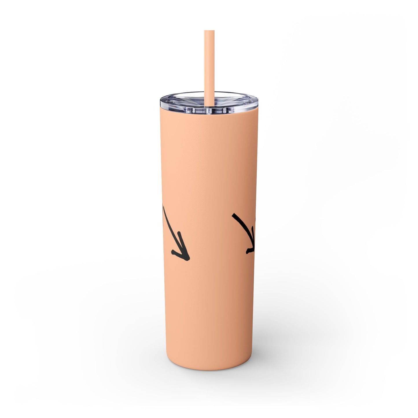 THE GOSPEL SKINNY TUMBLER WITH STRAW, 20oz