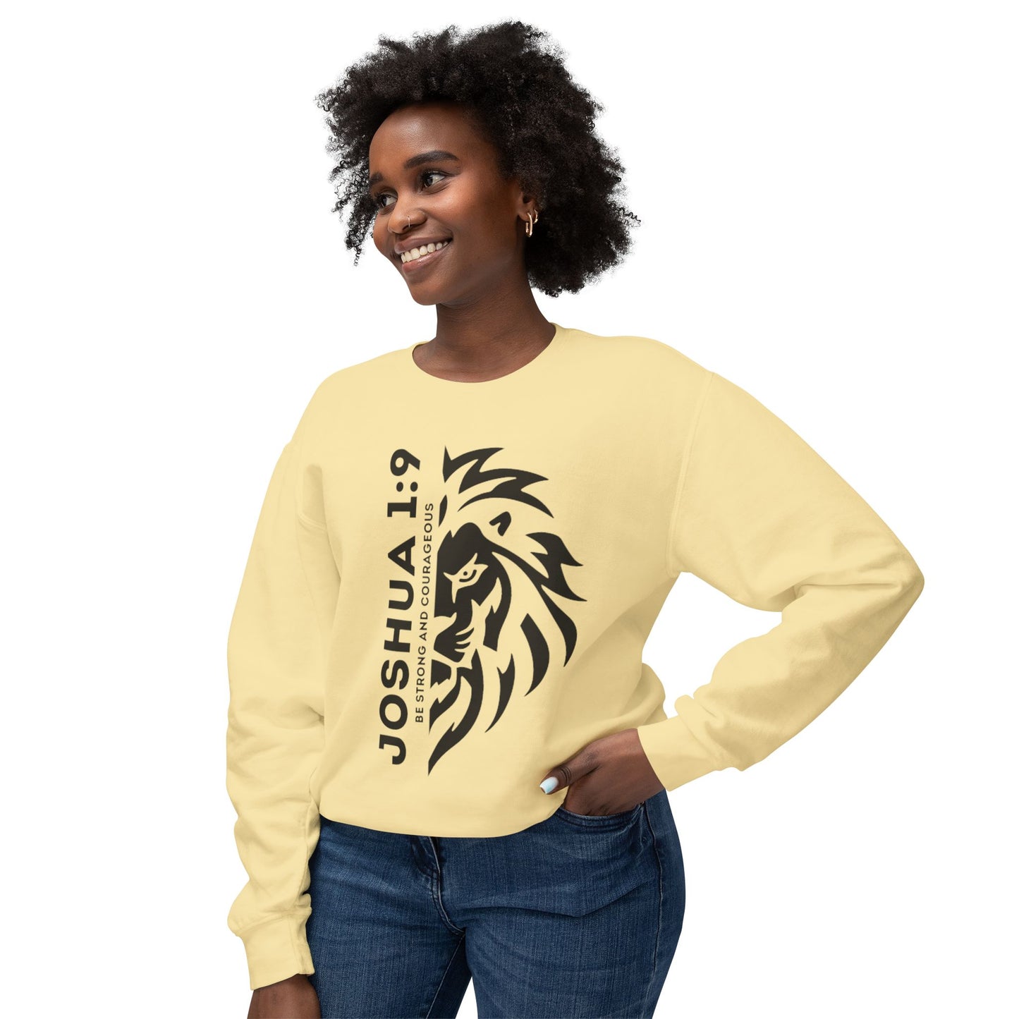 JOSHUA 1:9 CREWNECK