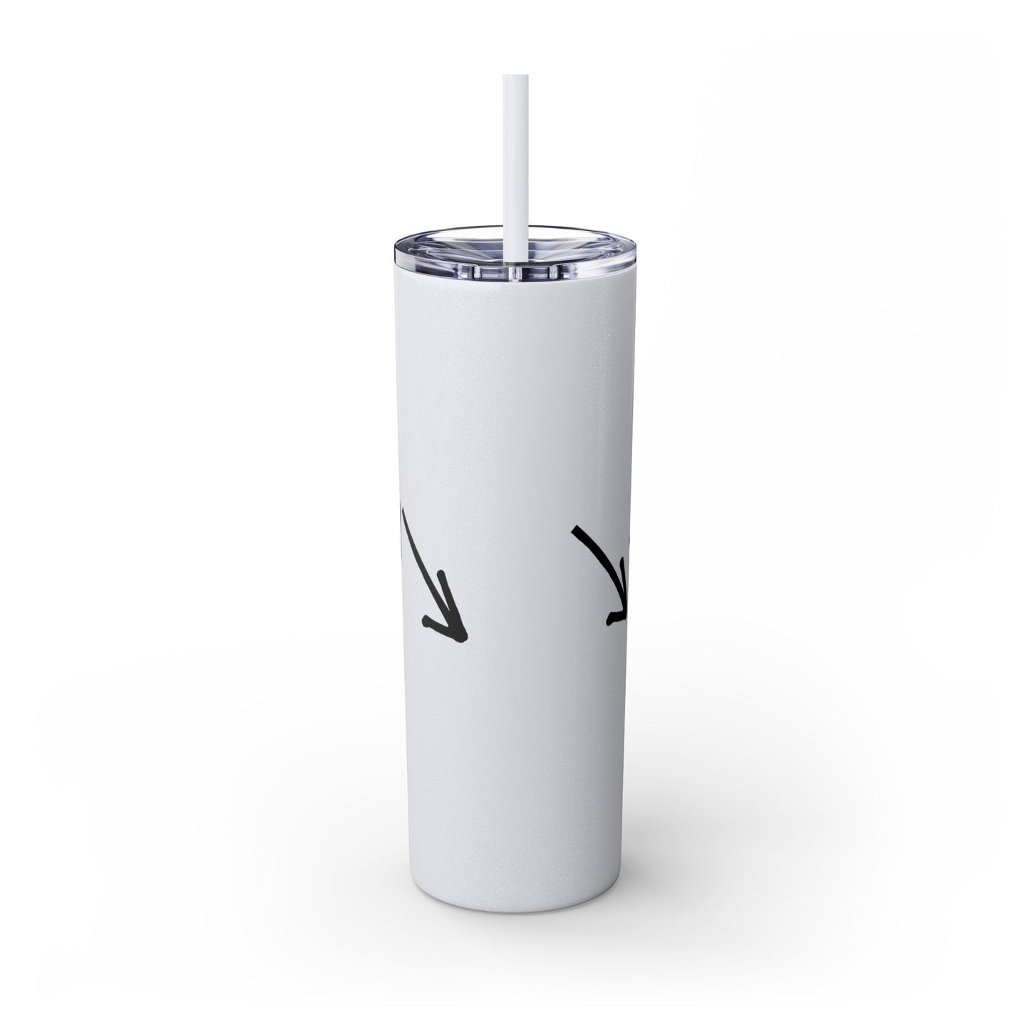 THE GOSPEL SKINNY TUMBLER WITH STRAW, 20oz