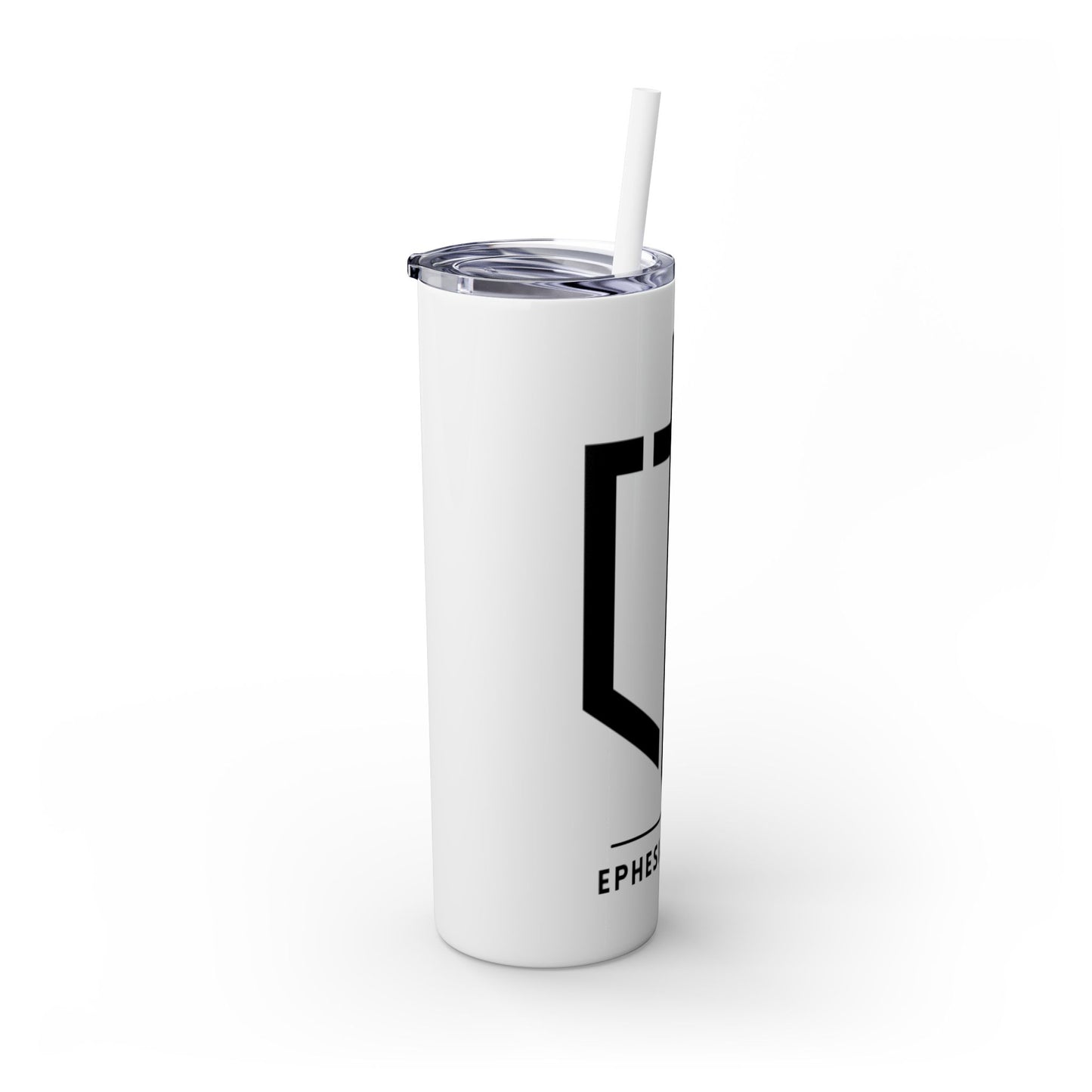 EPHESIANS 6:11 SKINNY TUMBLER WITH STRAW, 20oz