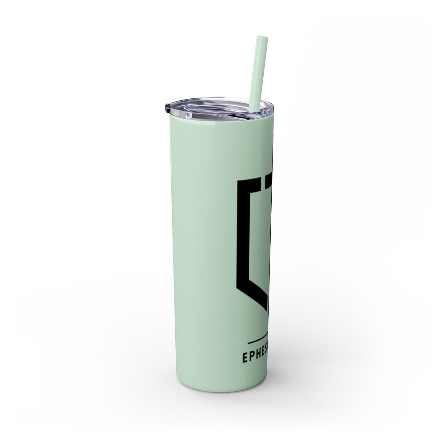 EPHESIANS 6:11 SKINNY TUMBLER WITH STRAW, 20oz