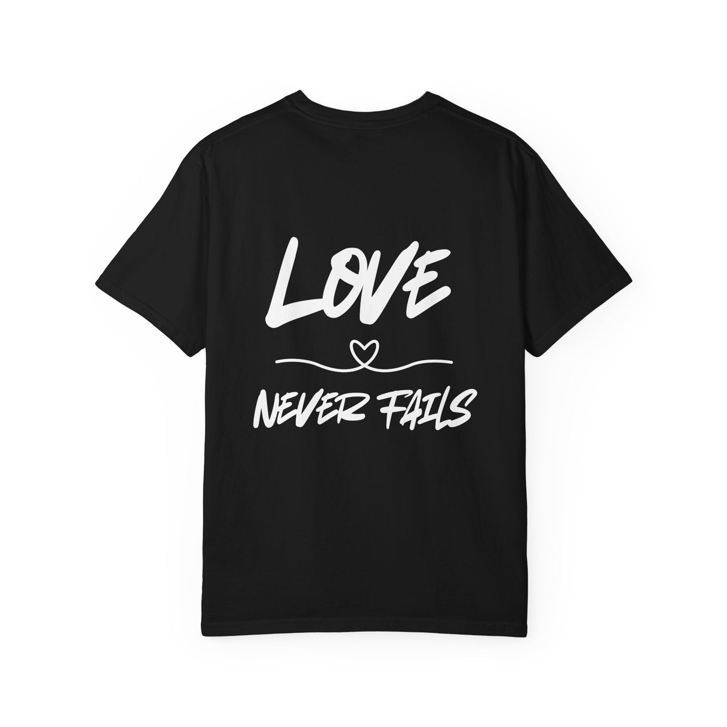 1 CORINTHIANS 13:8 SHIRT