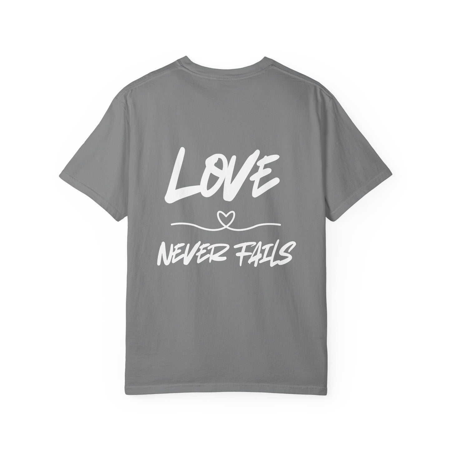 1 CORINTHIANS 13:8 SHIRT