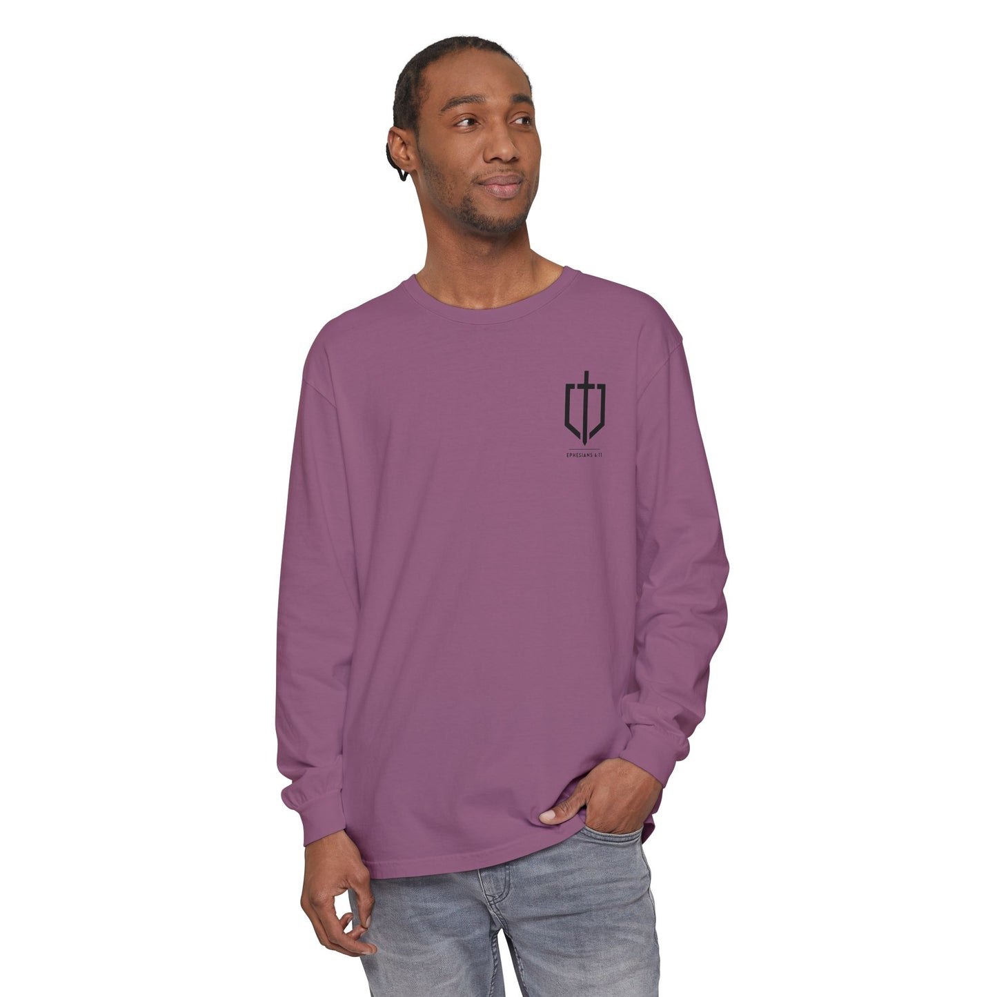 EPHESIANS 6:11 LONG-SLEEVE SHIRT