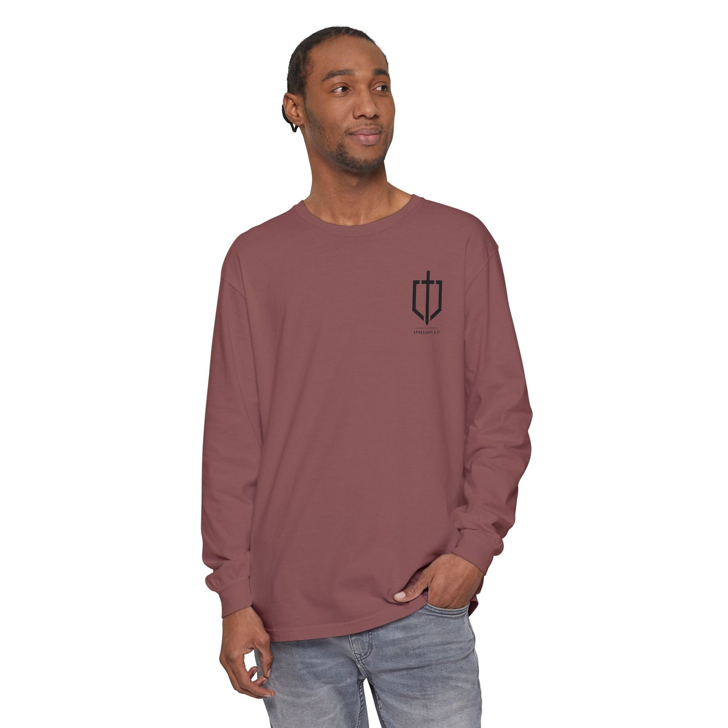 EPHESIANS 6:11 LONG-SLEEVE SHIRT