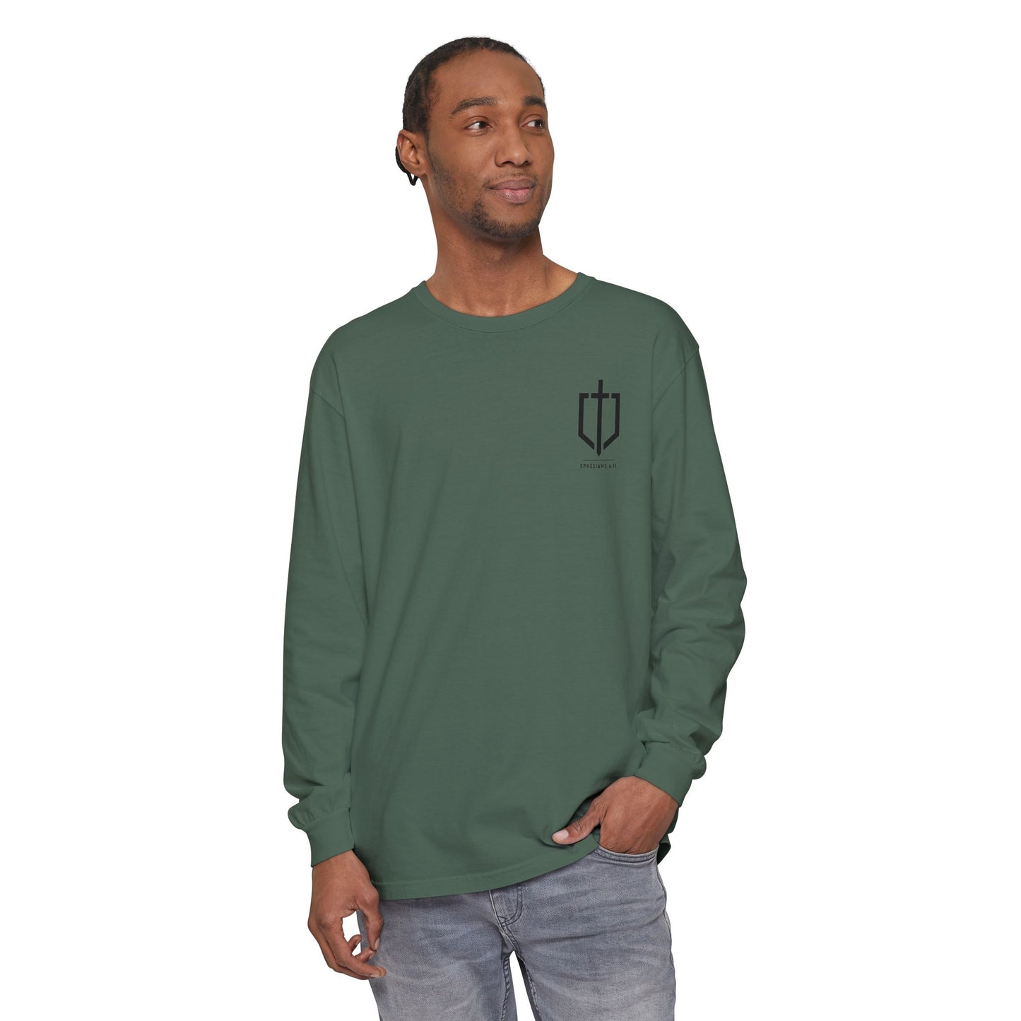 EPHESIANS 6:11 LONG-SLEEVE SHIRT