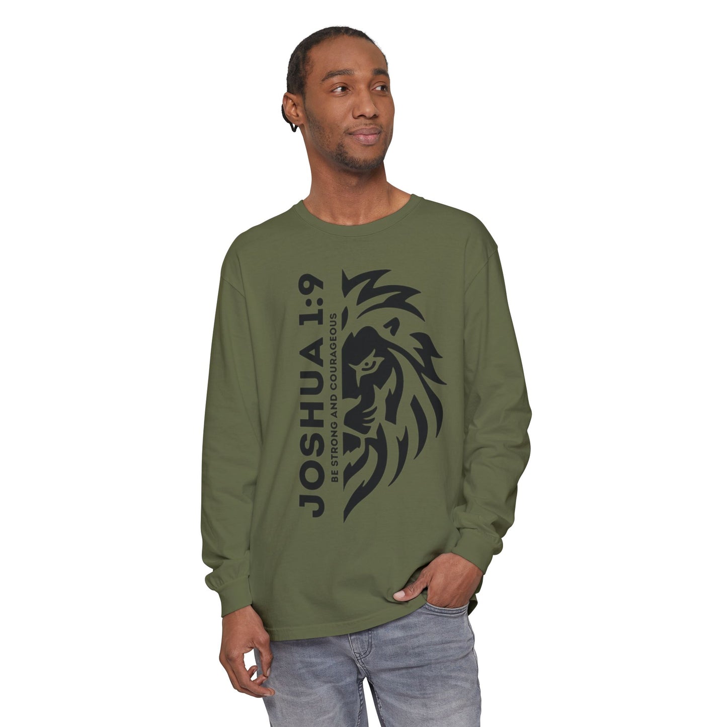 JOSHUA 1:9 LONG-SLEEVE SHIRT