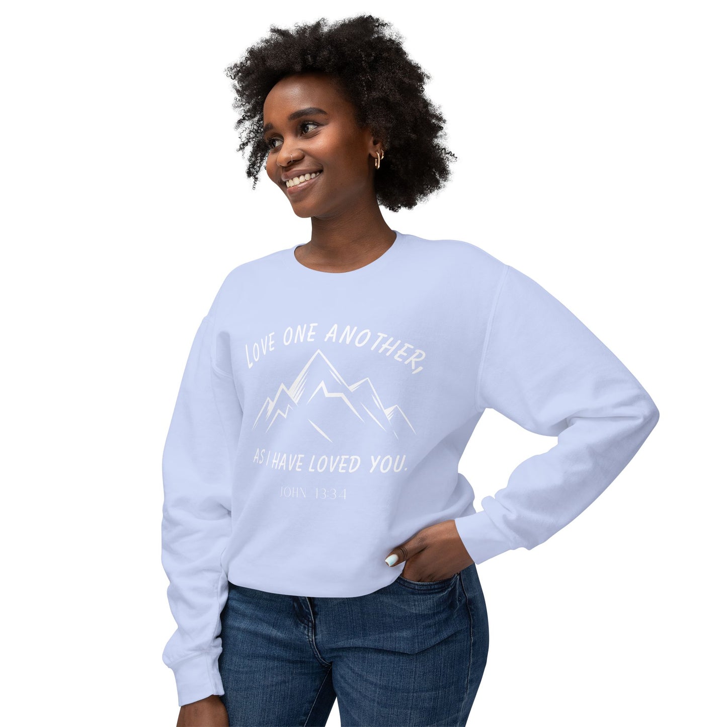 JOHN 13:34 CREWNECK