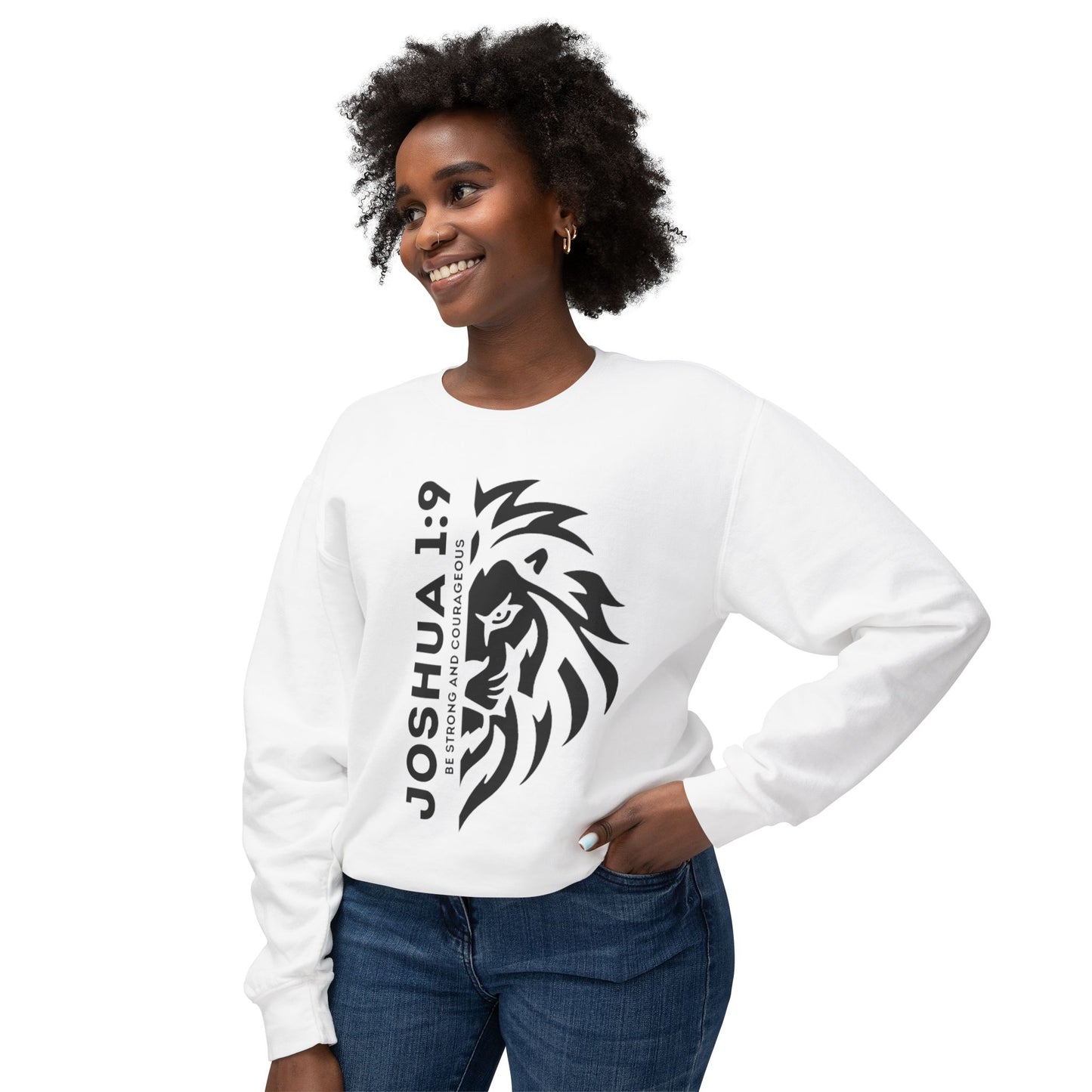 JOSHUA 1:9 CREWNECK
