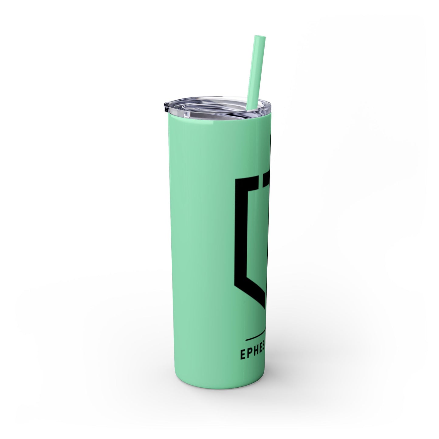 EPHESIANS 6:11 SKINNY TUMBLER WITH STRAW, 20oz