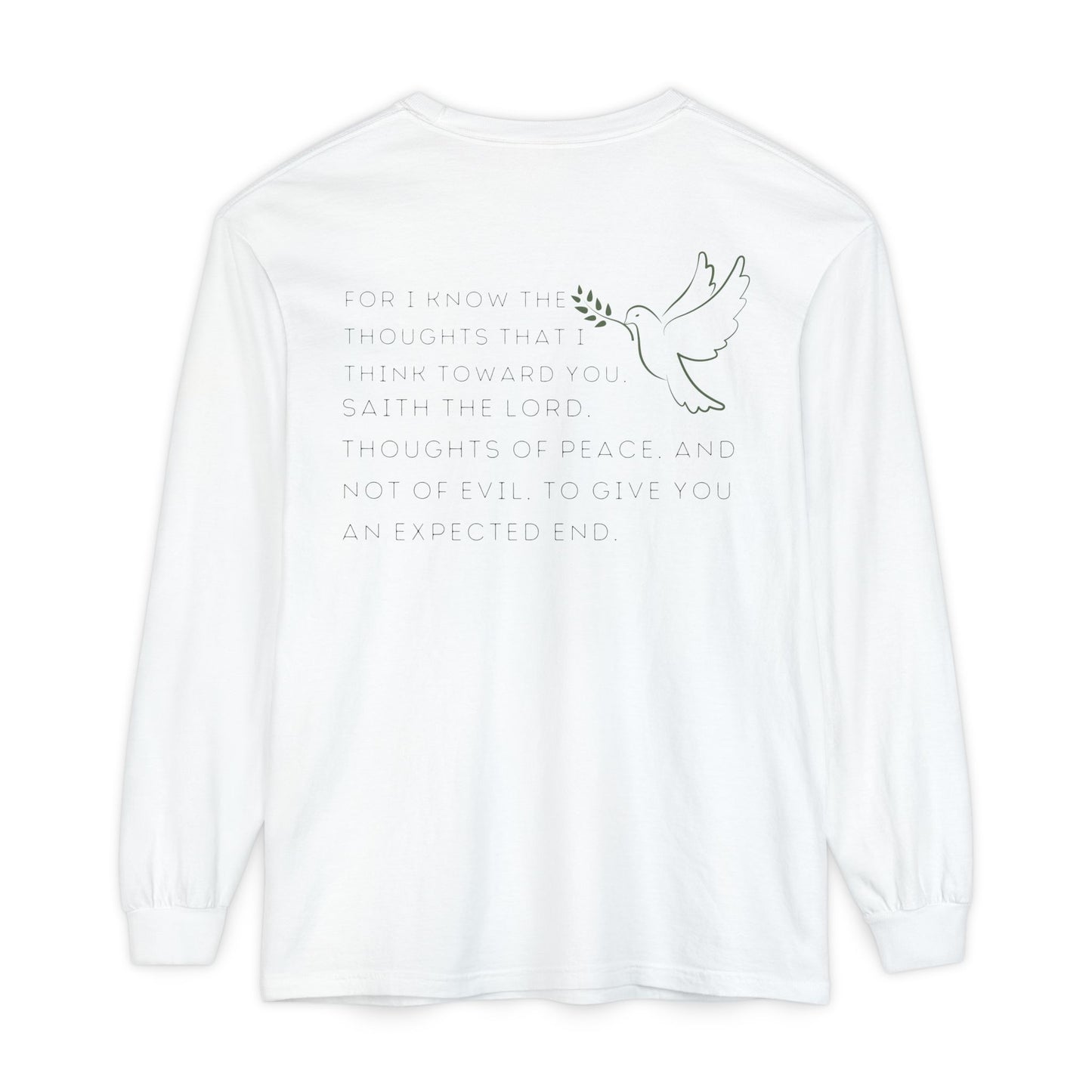 JEREMIAH 29:11 LONG-SLEEVE SHIRT