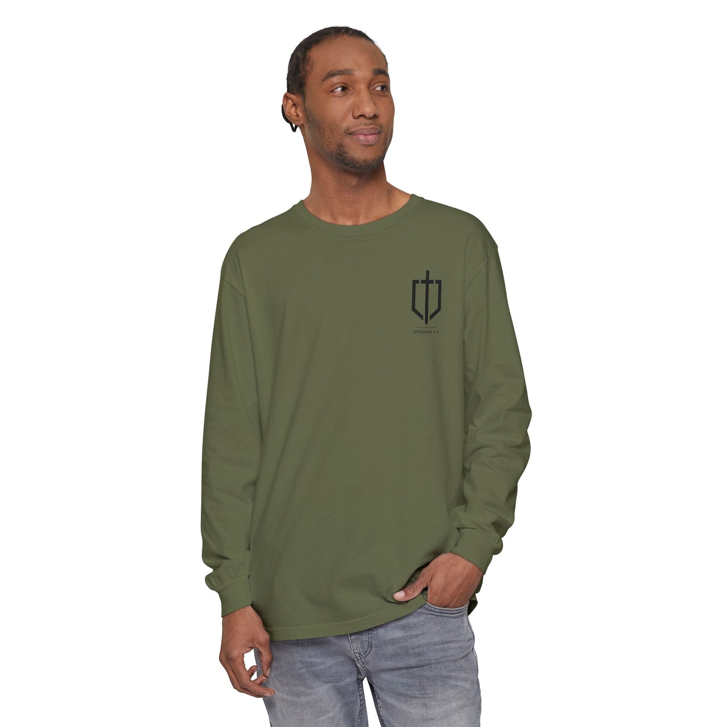 EPHESIANS 6:11 LONG-SLEEVE SHIRT