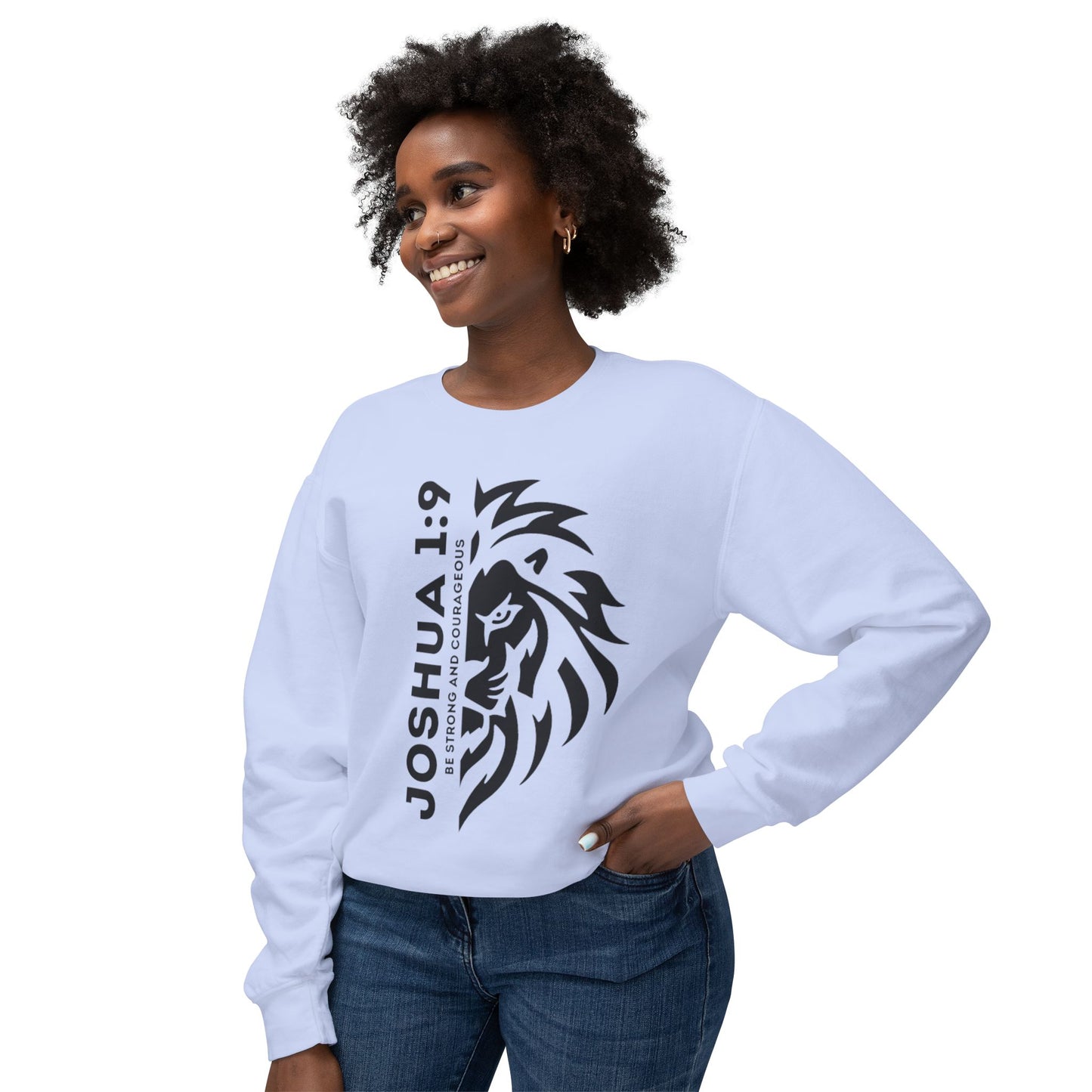 JOSHUA 1:9 CREWNECK