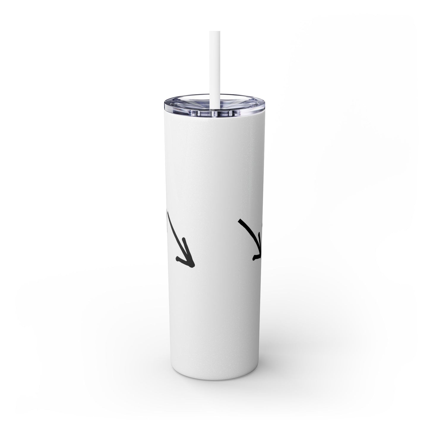 THE GOSPEL SKINNY TUMBLER WITH STRAW, 20oz