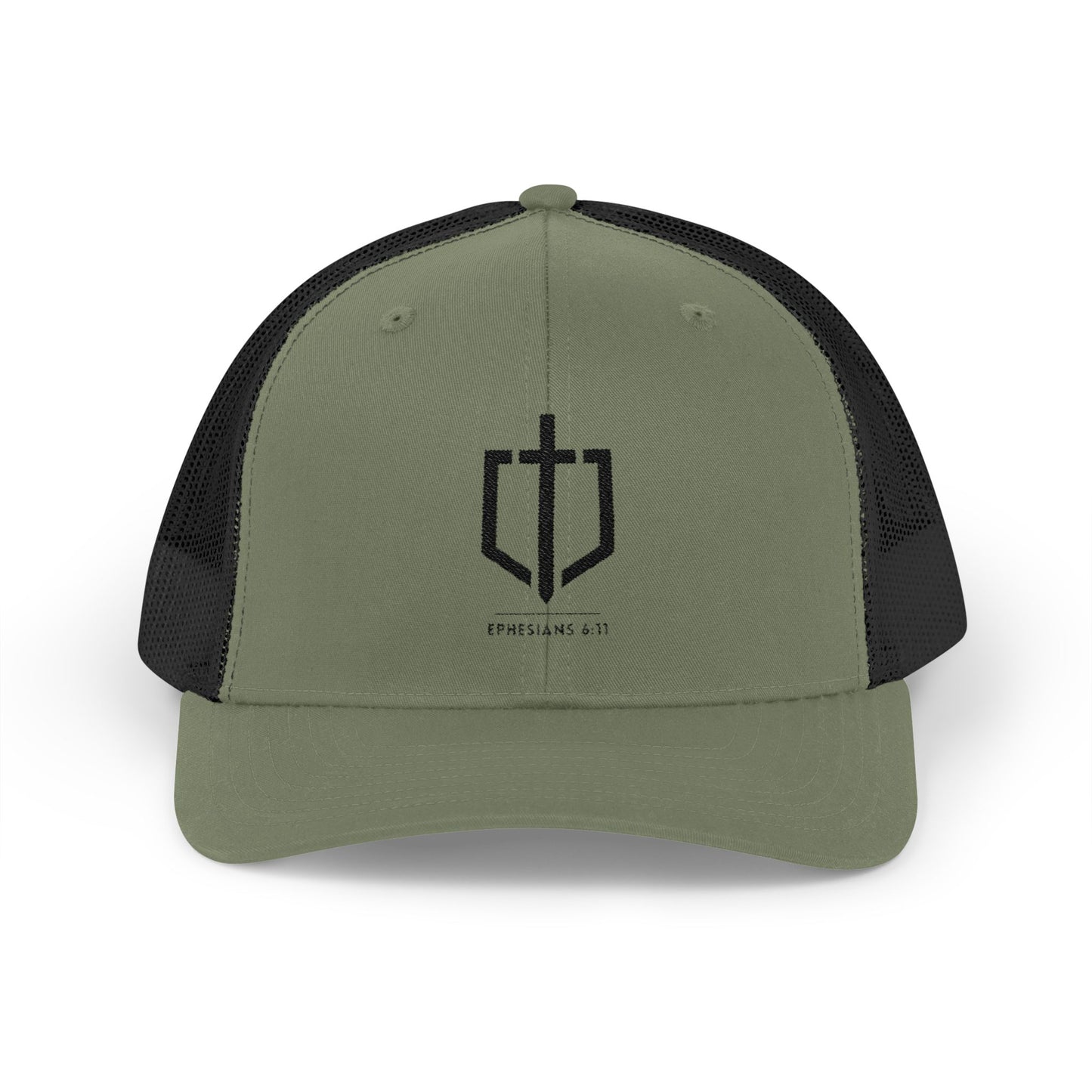 EPHESIANS 6:11 TRUCKER HAT