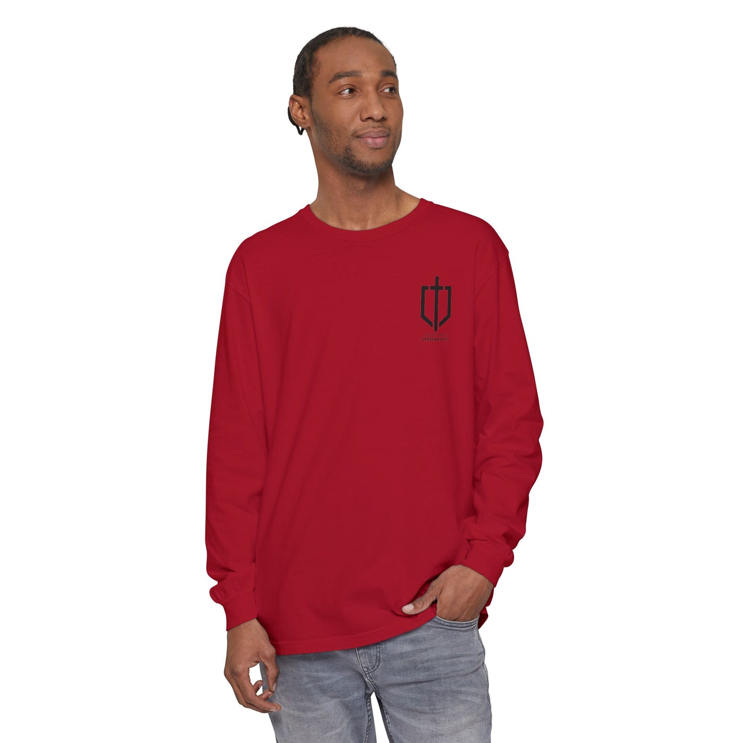 EPHESIANS 6:11 LONG-SLEEVE SHIRT