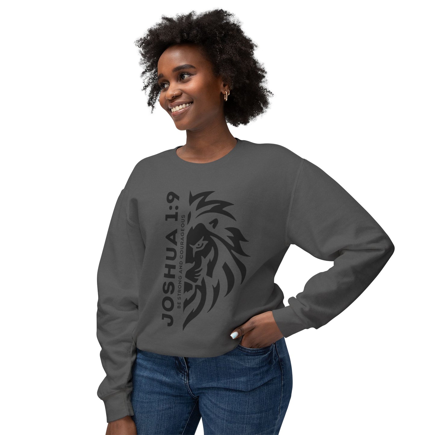 JOSHUA 1:9 CREWNECK