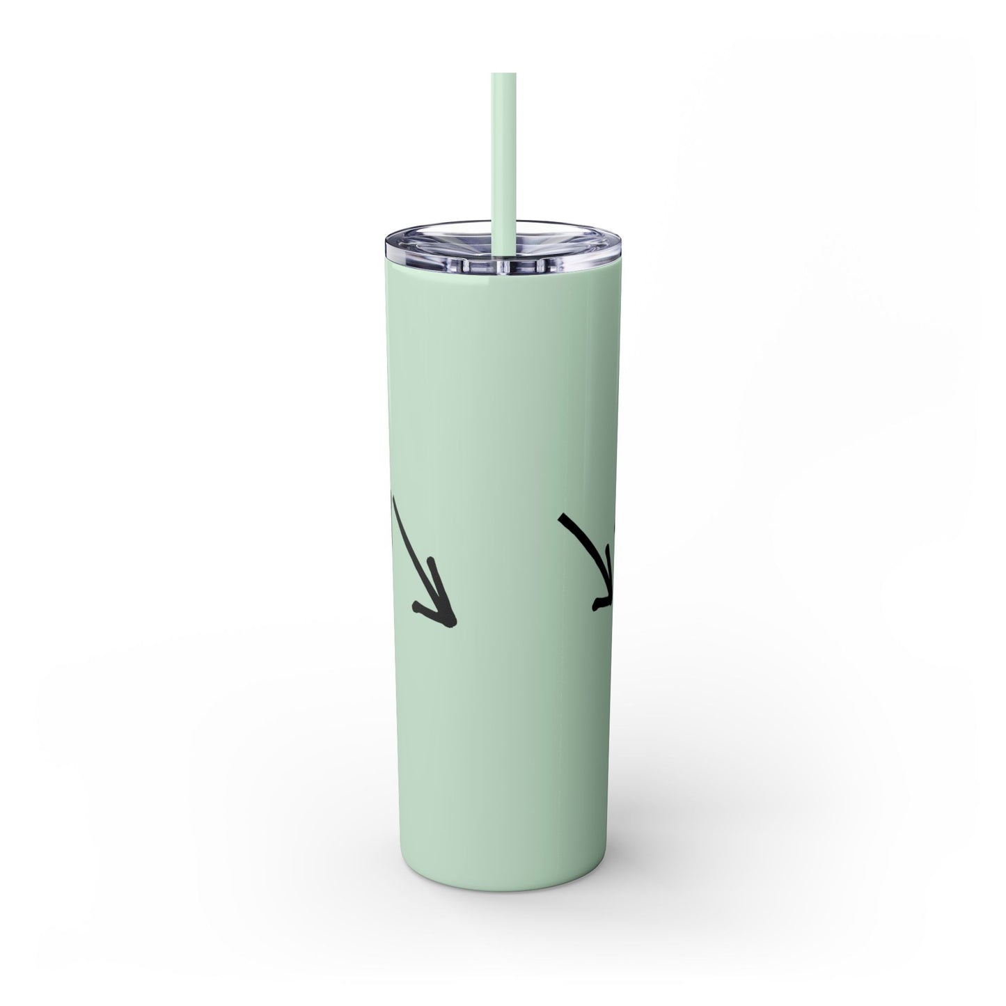 THE GOSPEL SKINNY TUMBLER WITH STRAW, 20oz