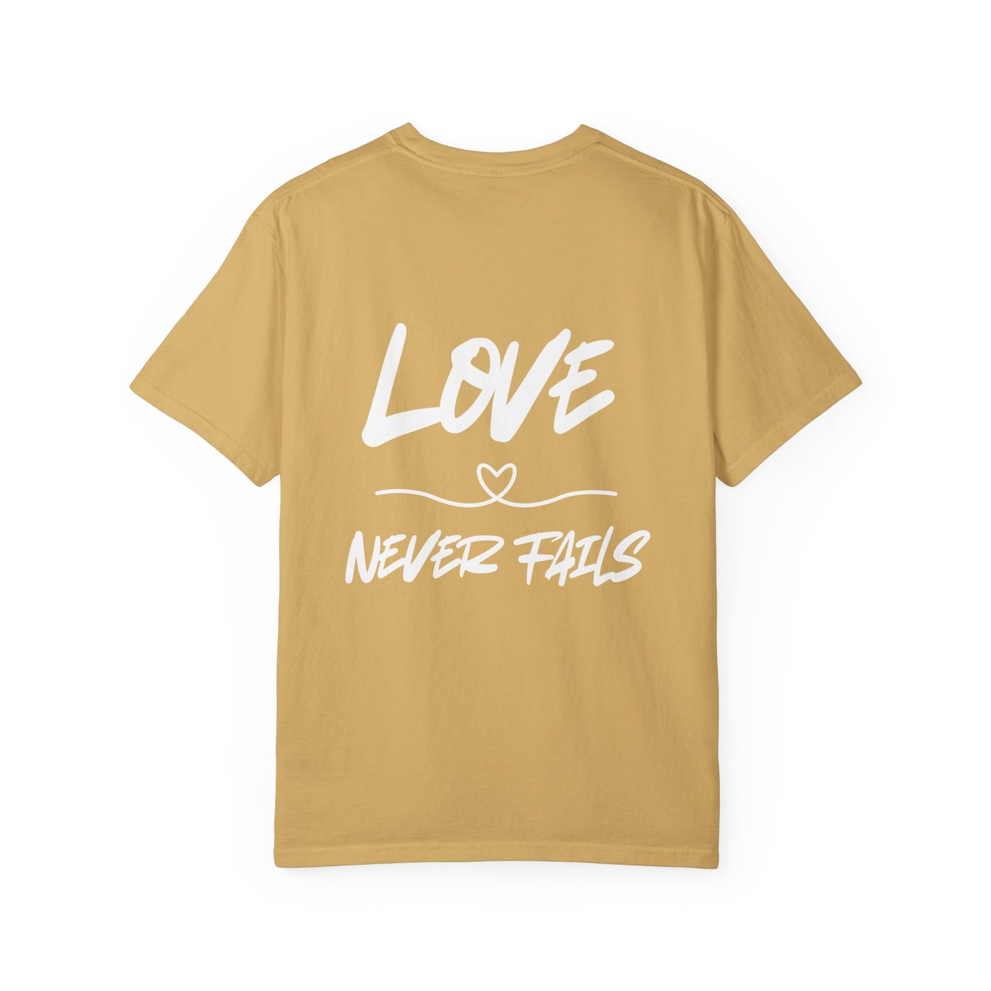 1 CORINTHIANS 13:8 SHIRT