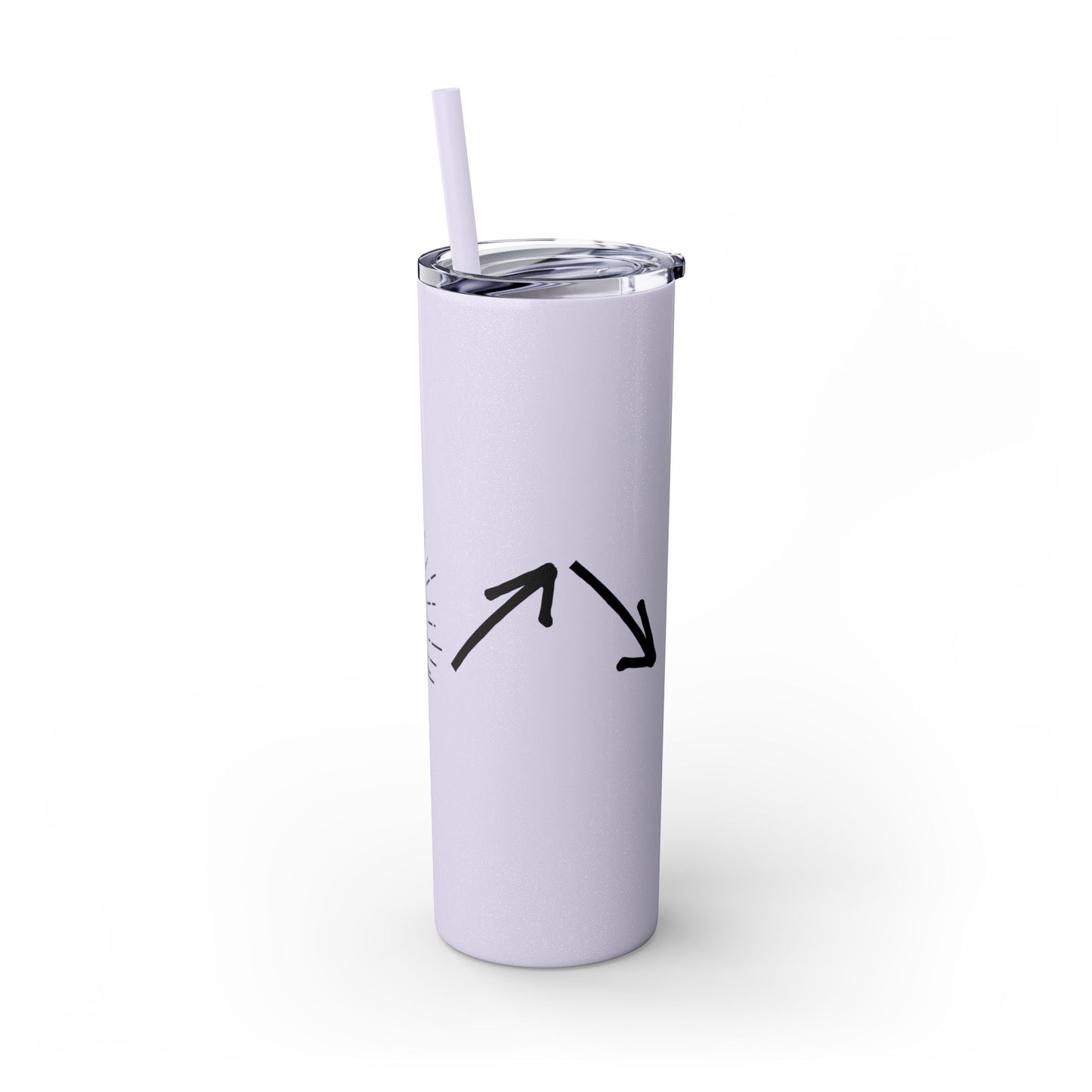 THE GOSPEL SKINNY TUMBLER WITH STRAW, 20oz