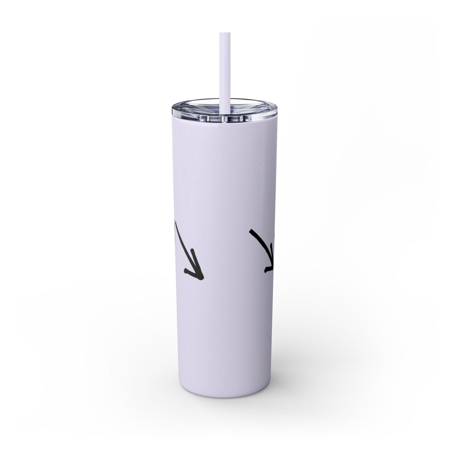 THE GOSPEL SKINNY TUMBLER WITH STRAW, 20oz