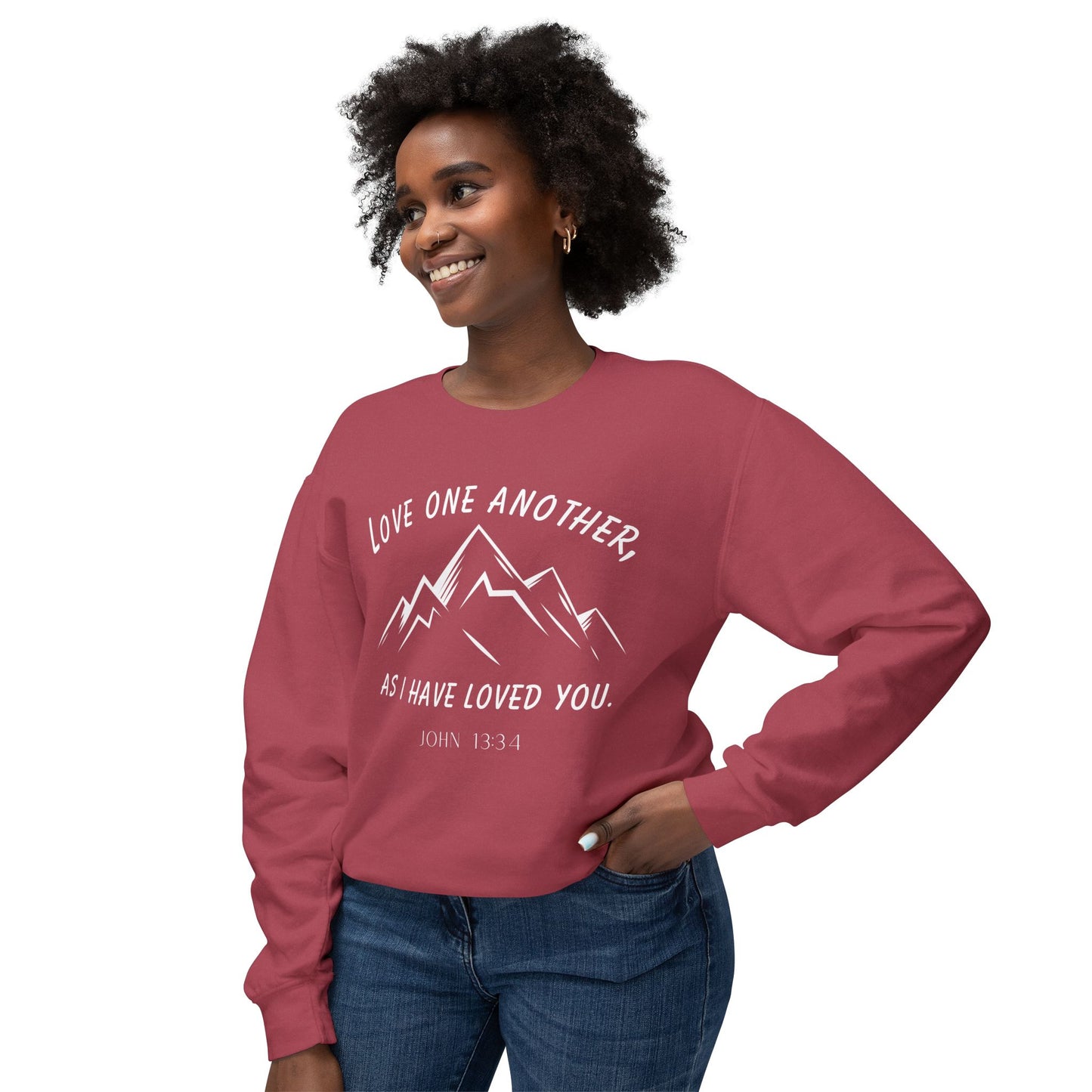 JOHN 13:34 CREWNECK