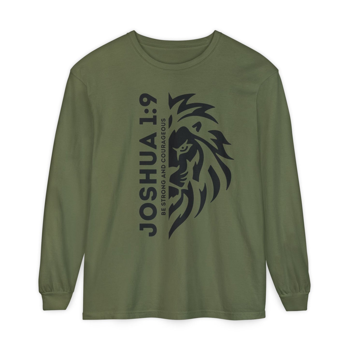 JOSHUA 1:9 LONG-SLEEVE SHIRT