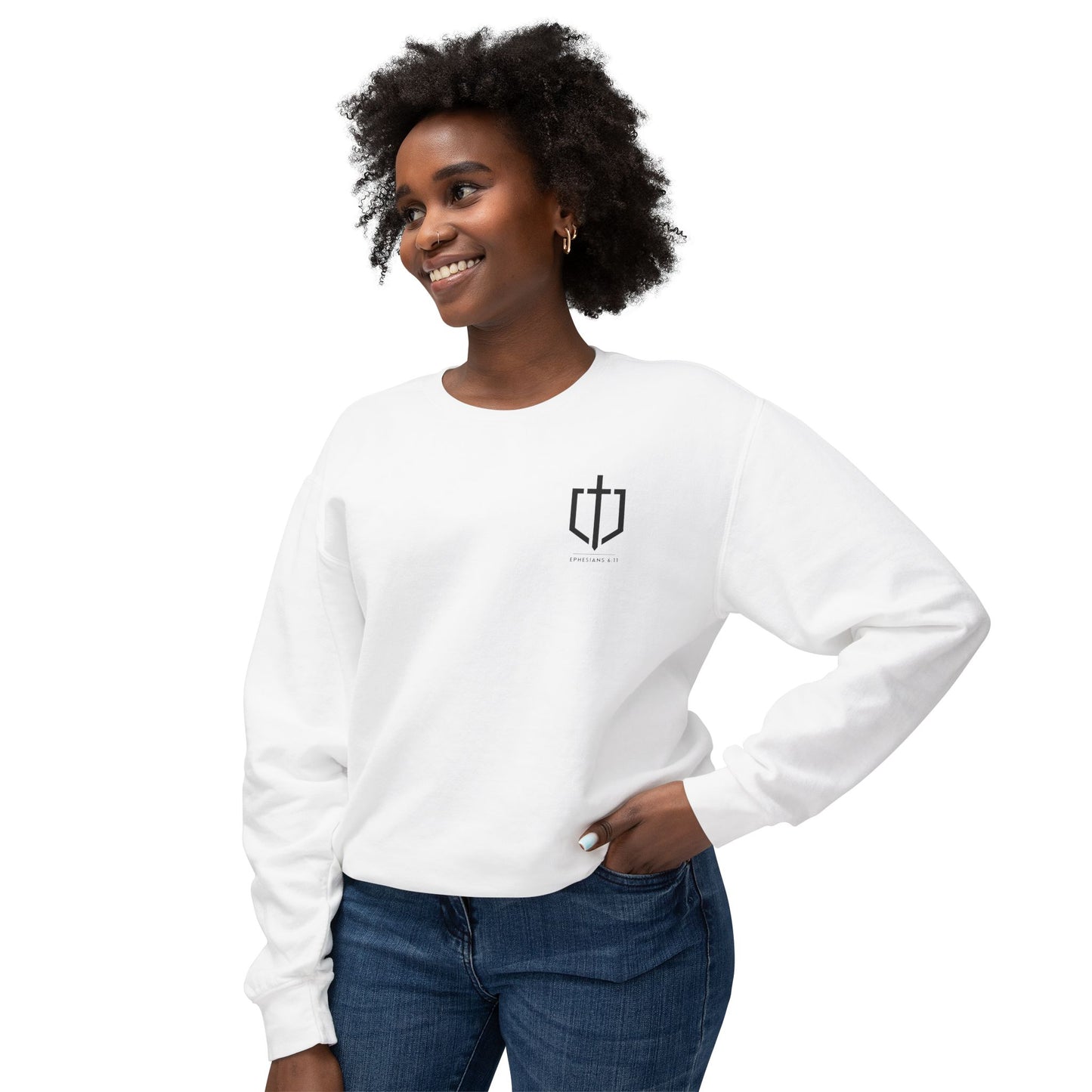 EPHESIANS 6:11 CREWNECK