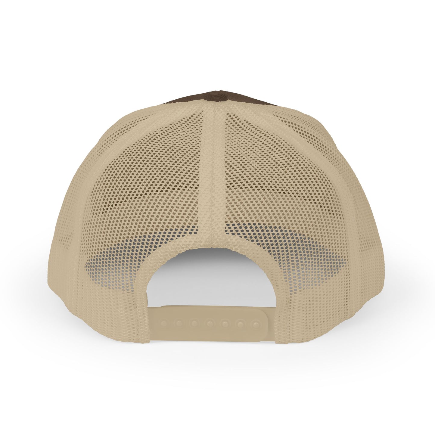 LOVE NEVER FAILS TRUCKER HAT
