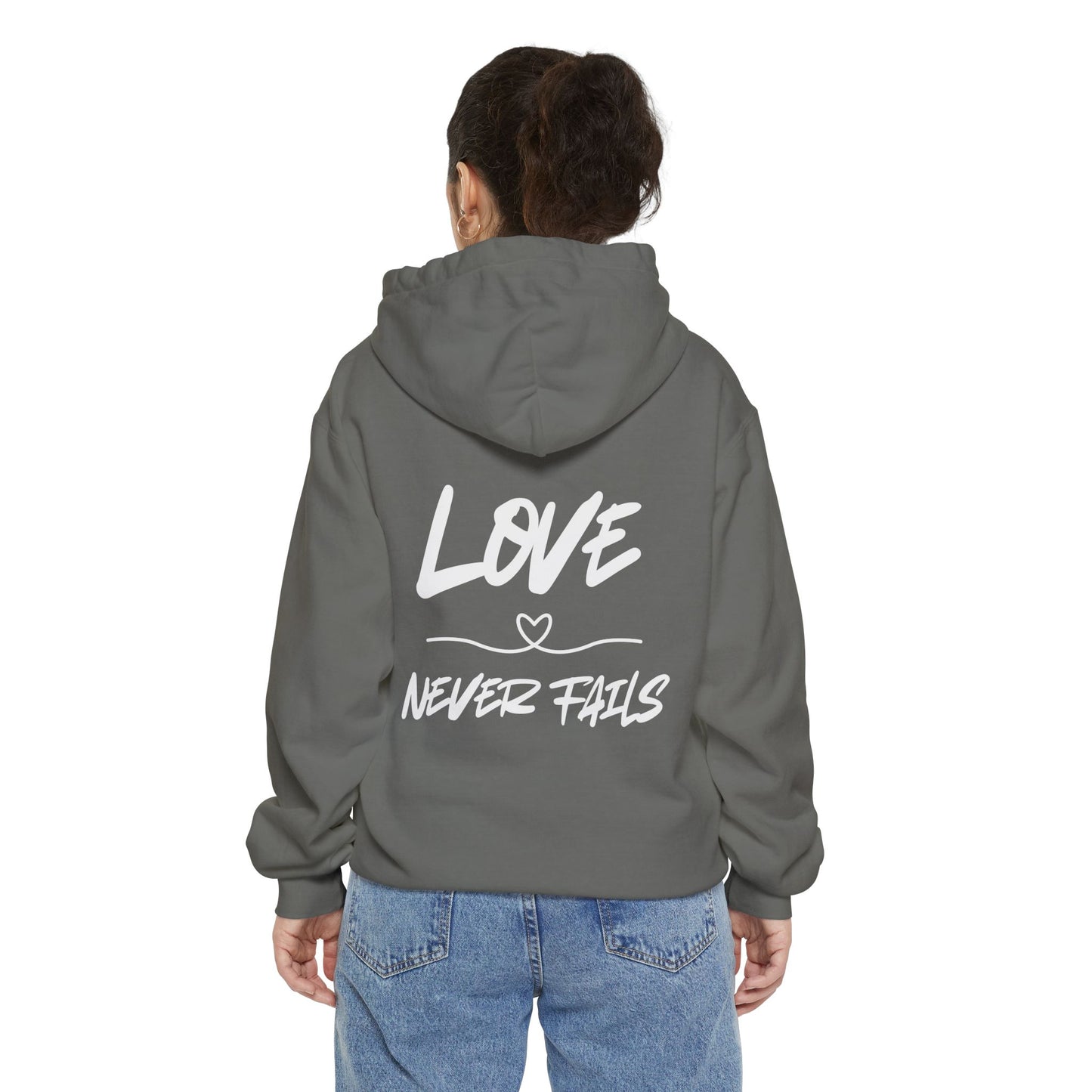 1 CORINTHIANS 13:8 HOODIE