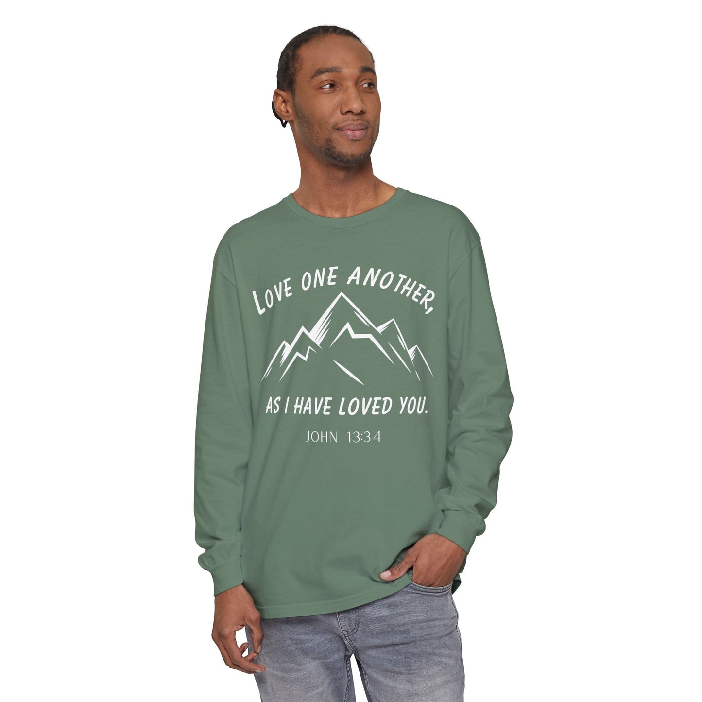 JOHN 13:34 LONG-SLEEVE SHIRT